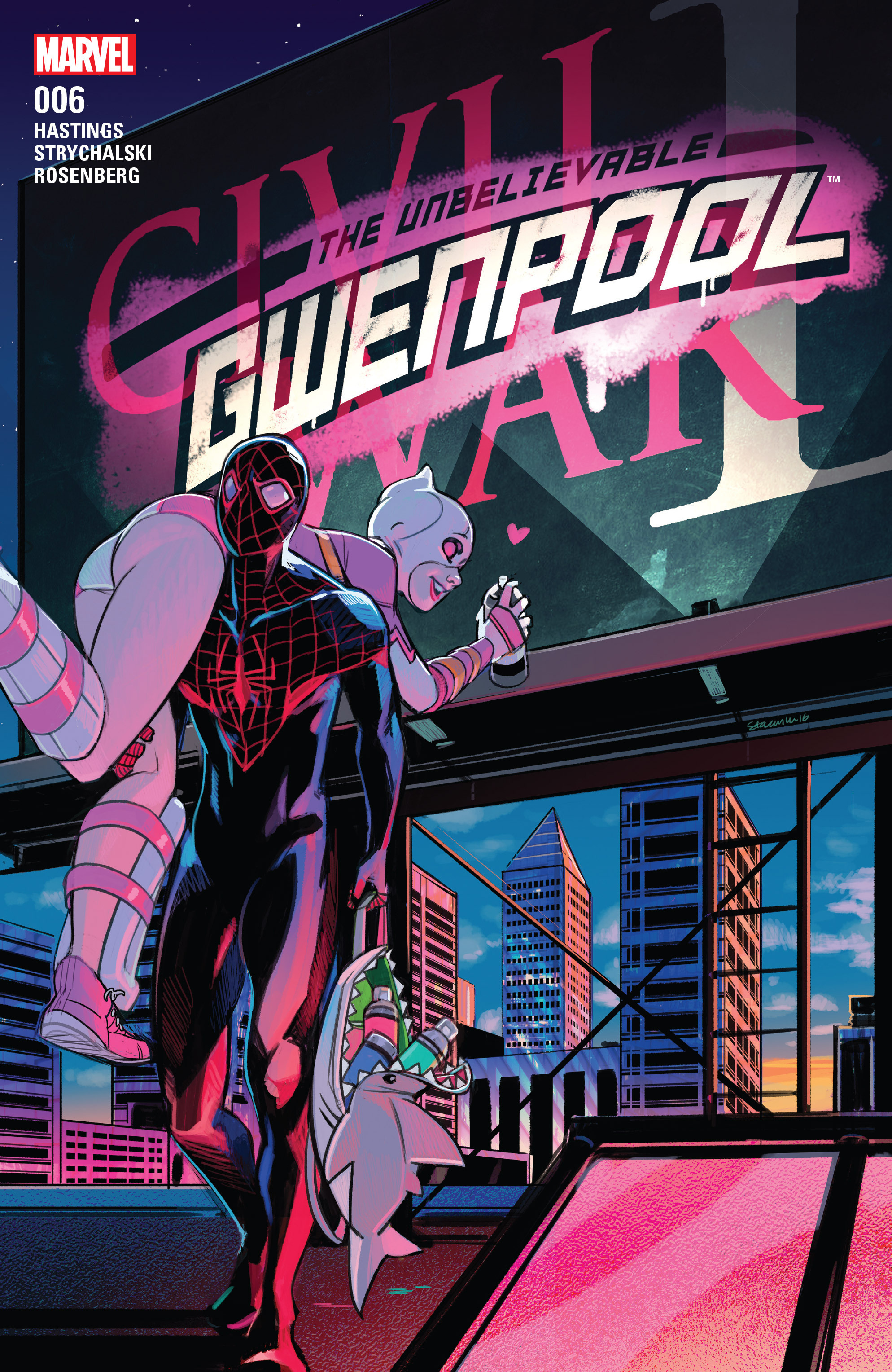 Read online The Unbelievable Gwenpool comic -  Issue #6 - 1