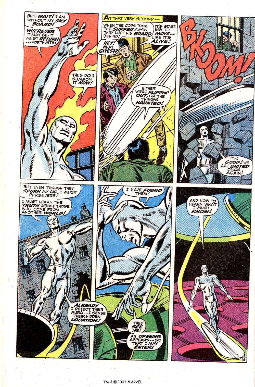 Read online Silver Surfer (1968) comic -  Issue #2 - 22