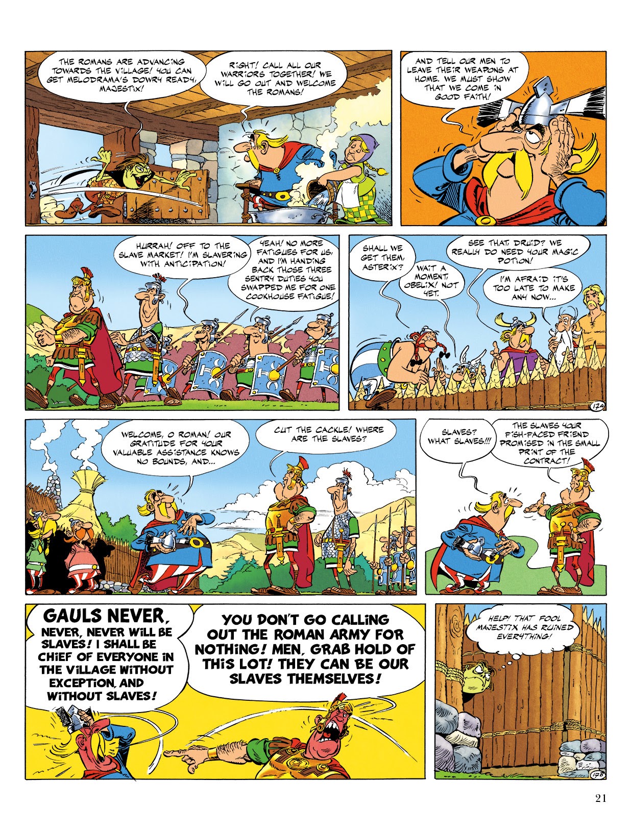 Read online Asterix comic -  Issue #25 - 22