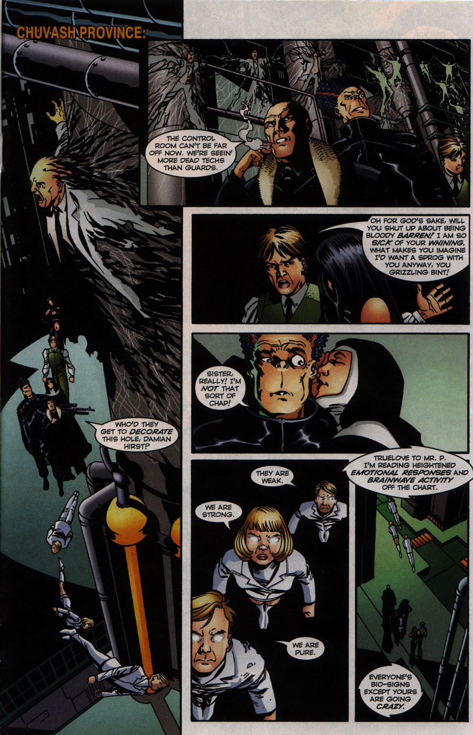 Read online The Establishment comic -  Issue #9 - 12