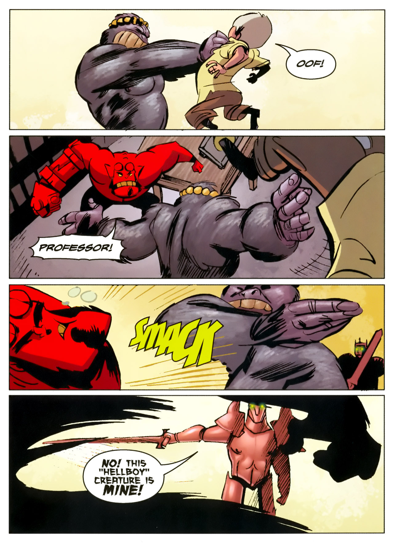 Read online Hellboy Animated: The Menagerie comic -  Issue # TPB - 52