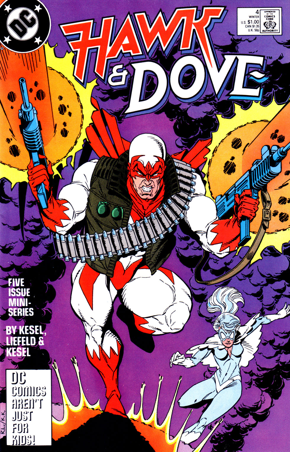 Read online Hawk and Dove (1988) comic -  Issue #4 - 1