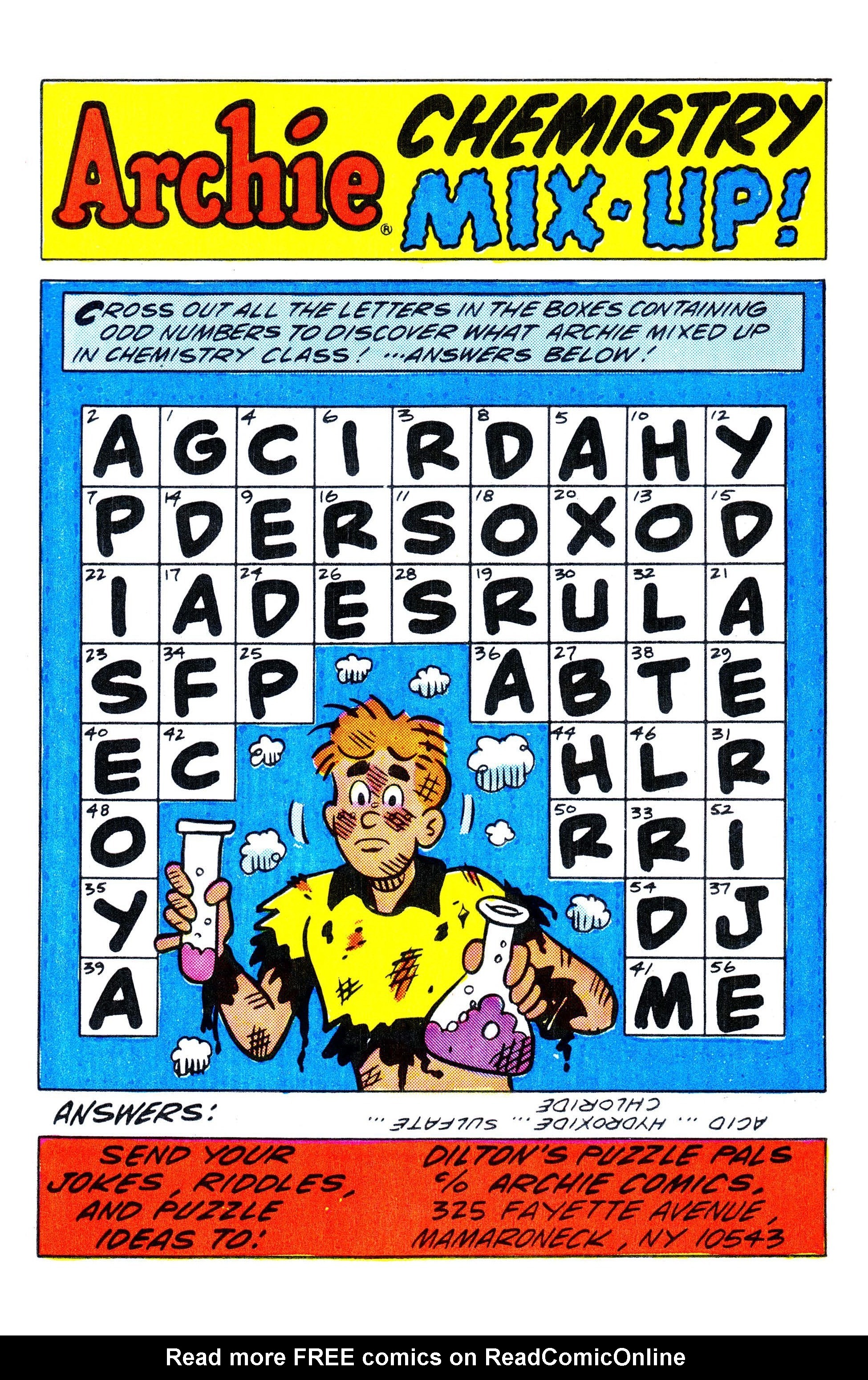 Read online Archie (1960) comic -  Issue #365 - 7