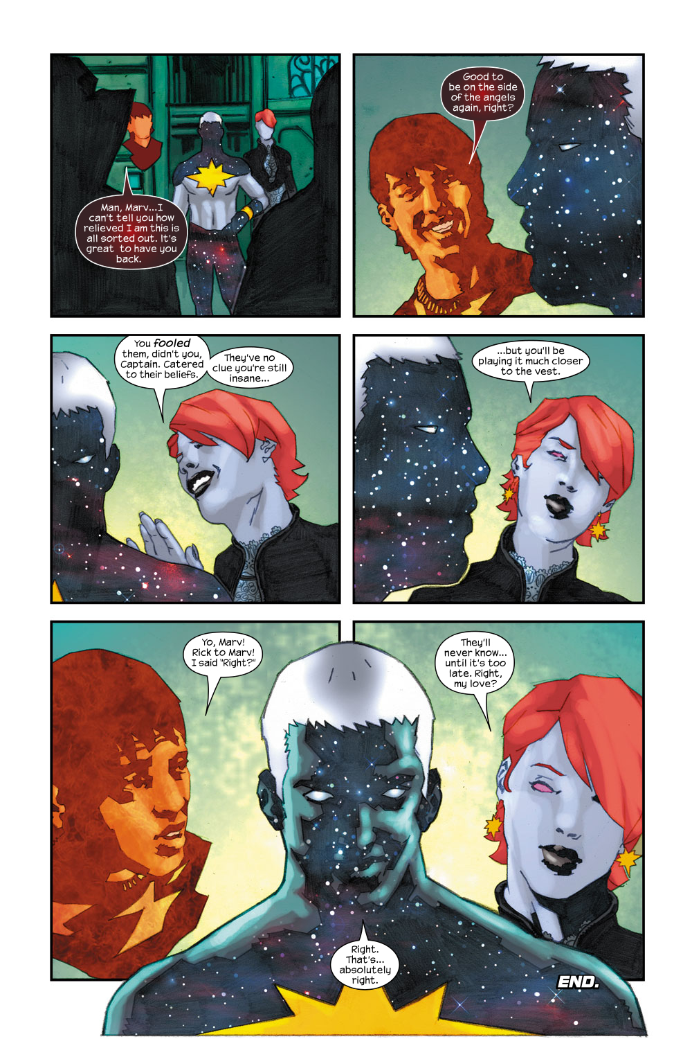Read online Captain Marvel (2002) comic -  Issue #18 - 23
