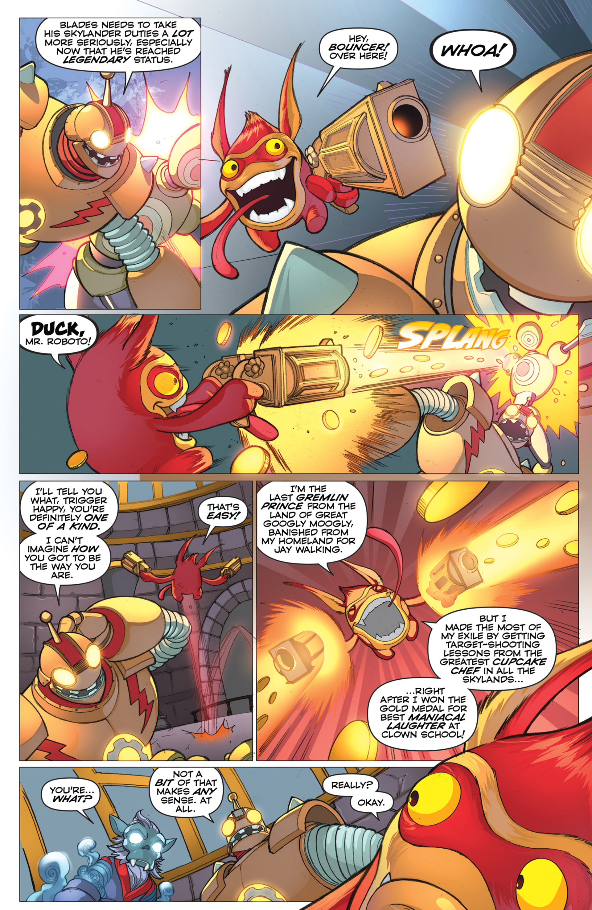 Read online Skylanders comic -  Issue #1 - 20