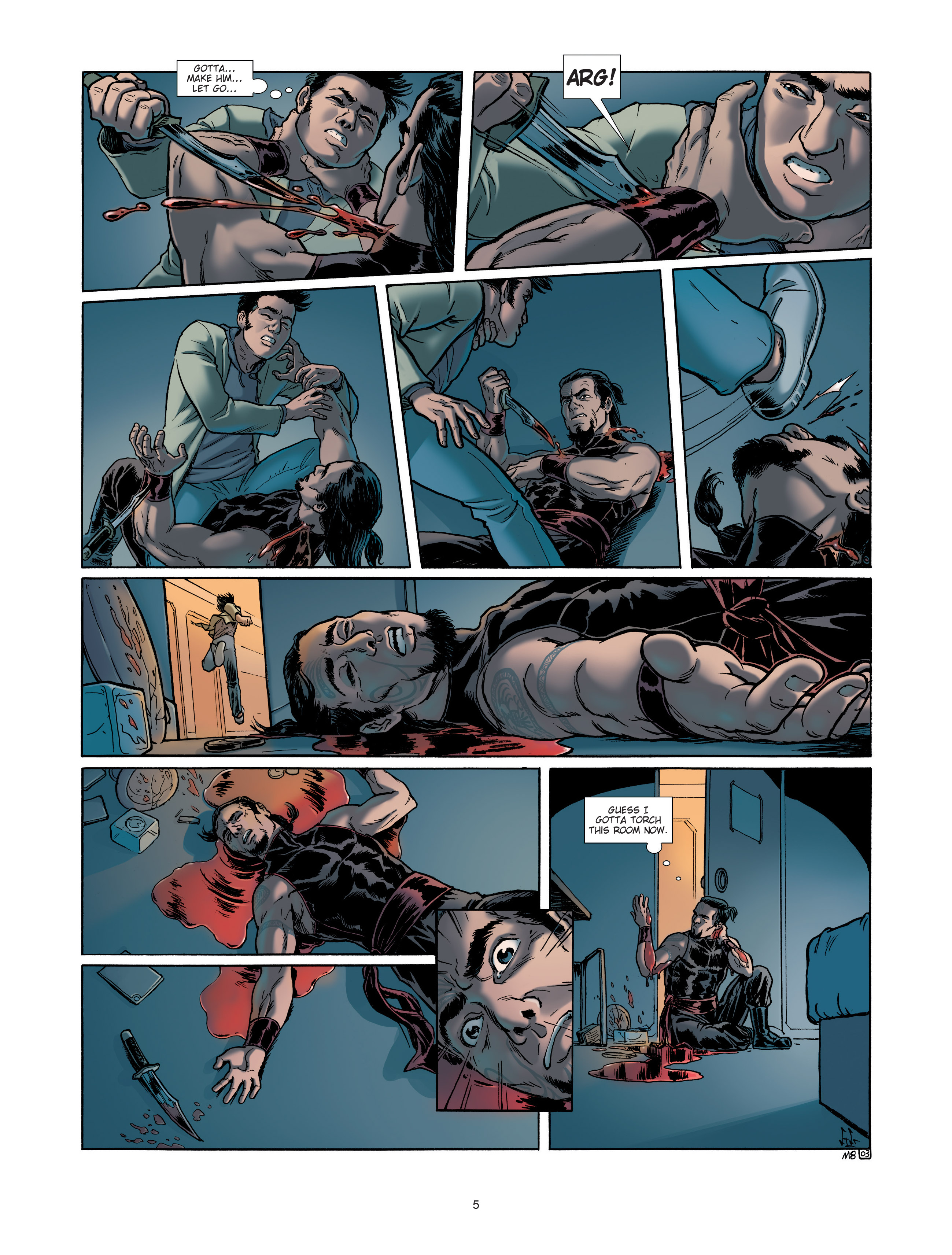 Read online Morea comic -  Issue #8 - 5