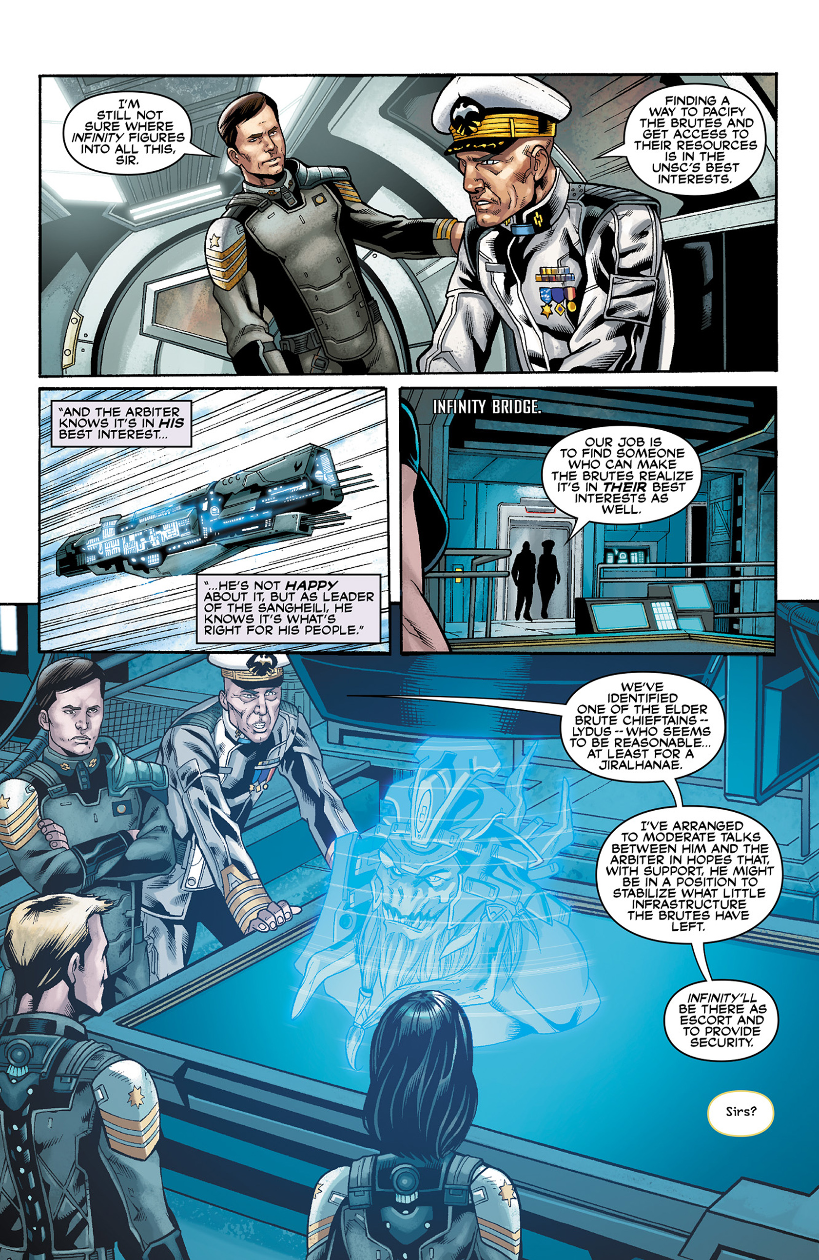 Read online Halo: Escalation comic -  Issue #1 - 15