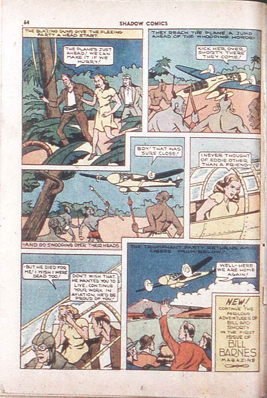 Read online Shadow Comics comic -  Issue #6 - 66