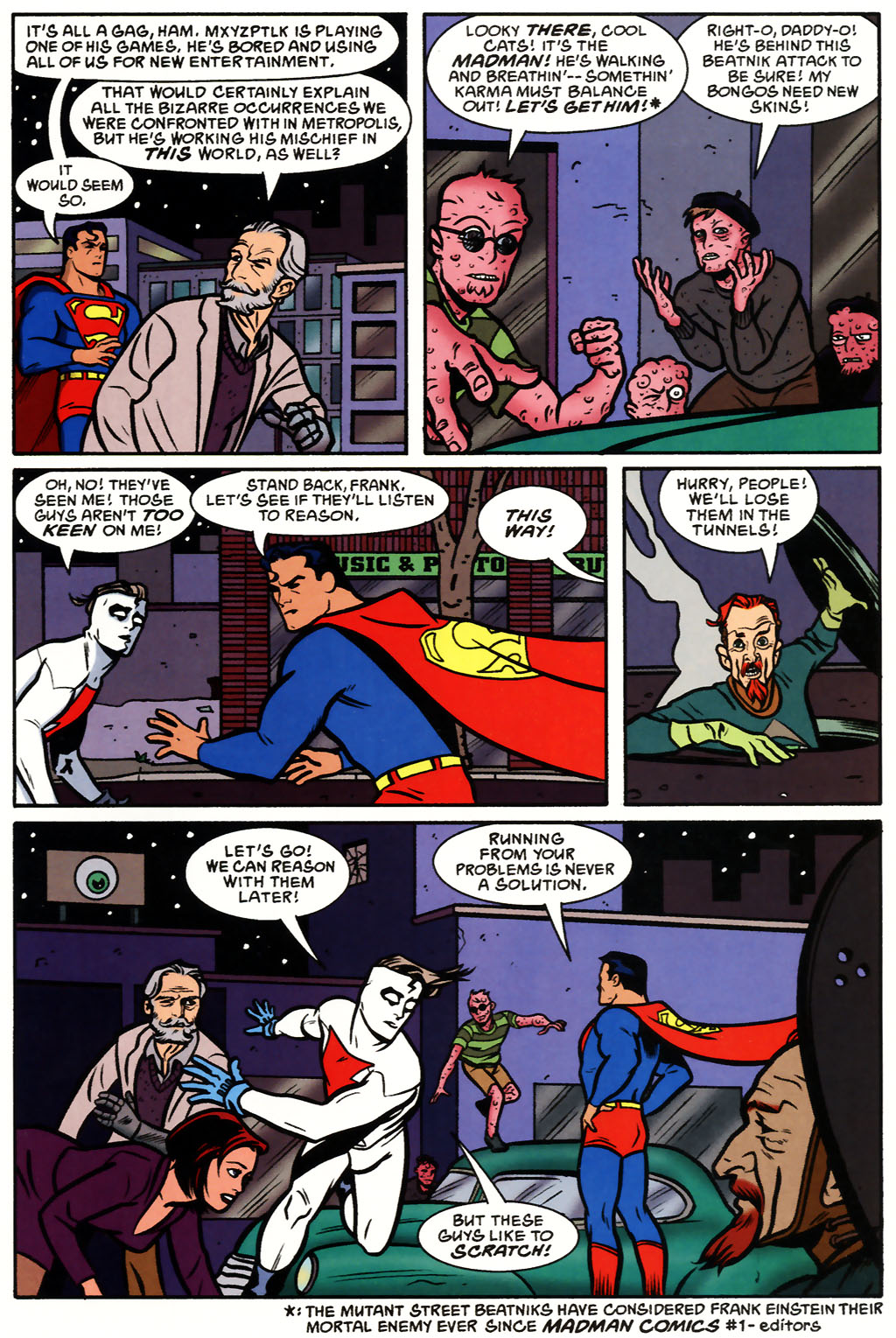 Read online The Superman/Madman: Hullabaloo comic -  Issue #3 - 5