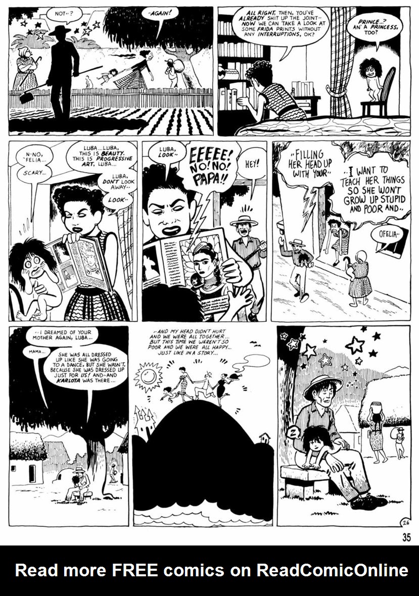 Read online Love and Rockets (1982) comic -  Issue #30 - 38