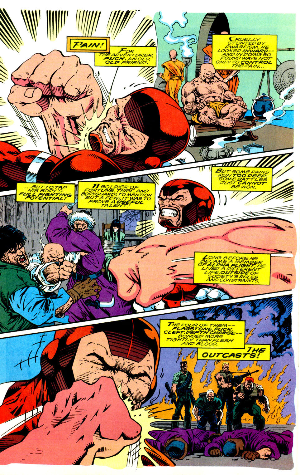 Read online Alpha Flight (1983) comic -  Issue #123 - 17