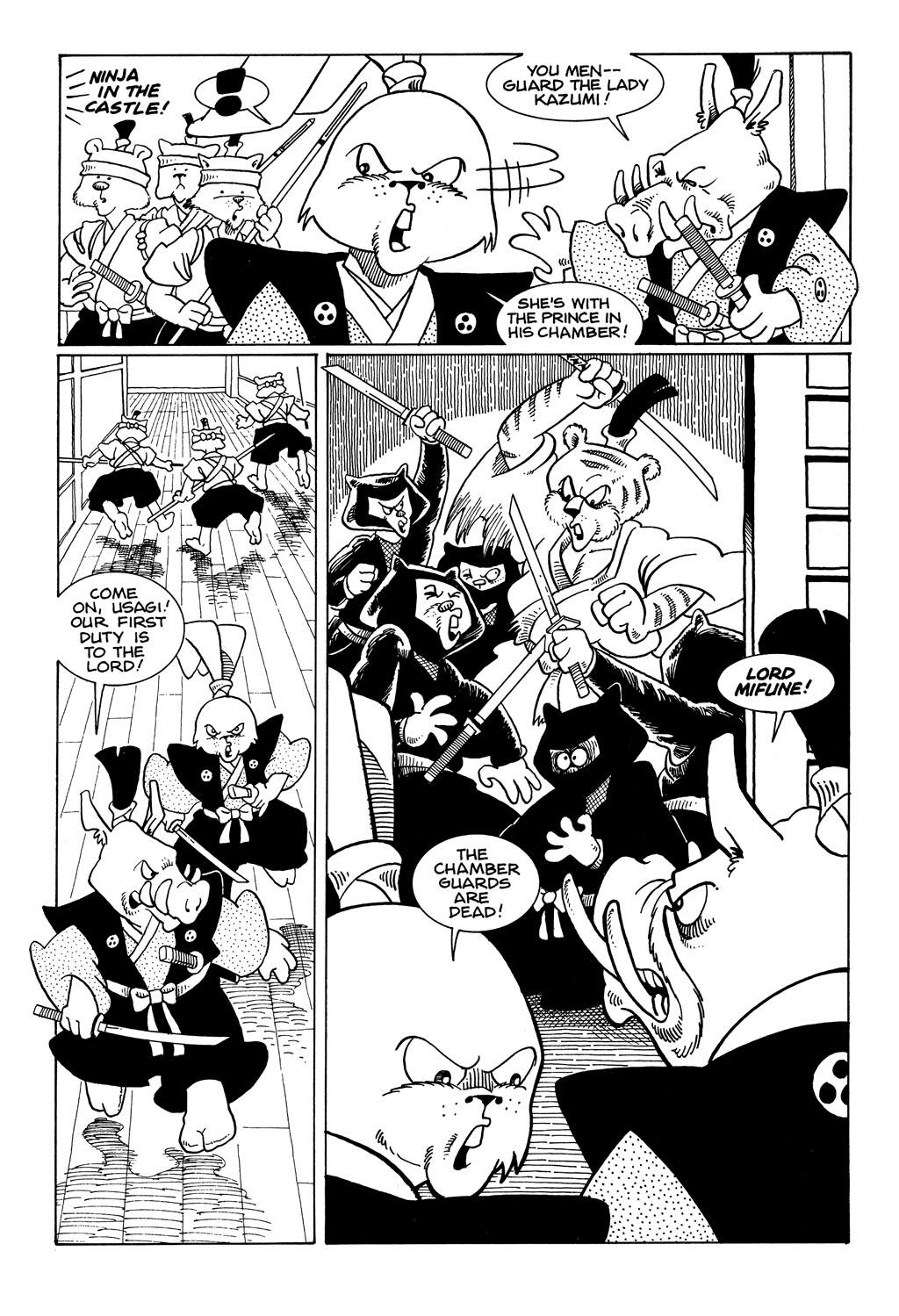Read online Usagi Yojimbo (1987) comic -  Issue #4 - 7