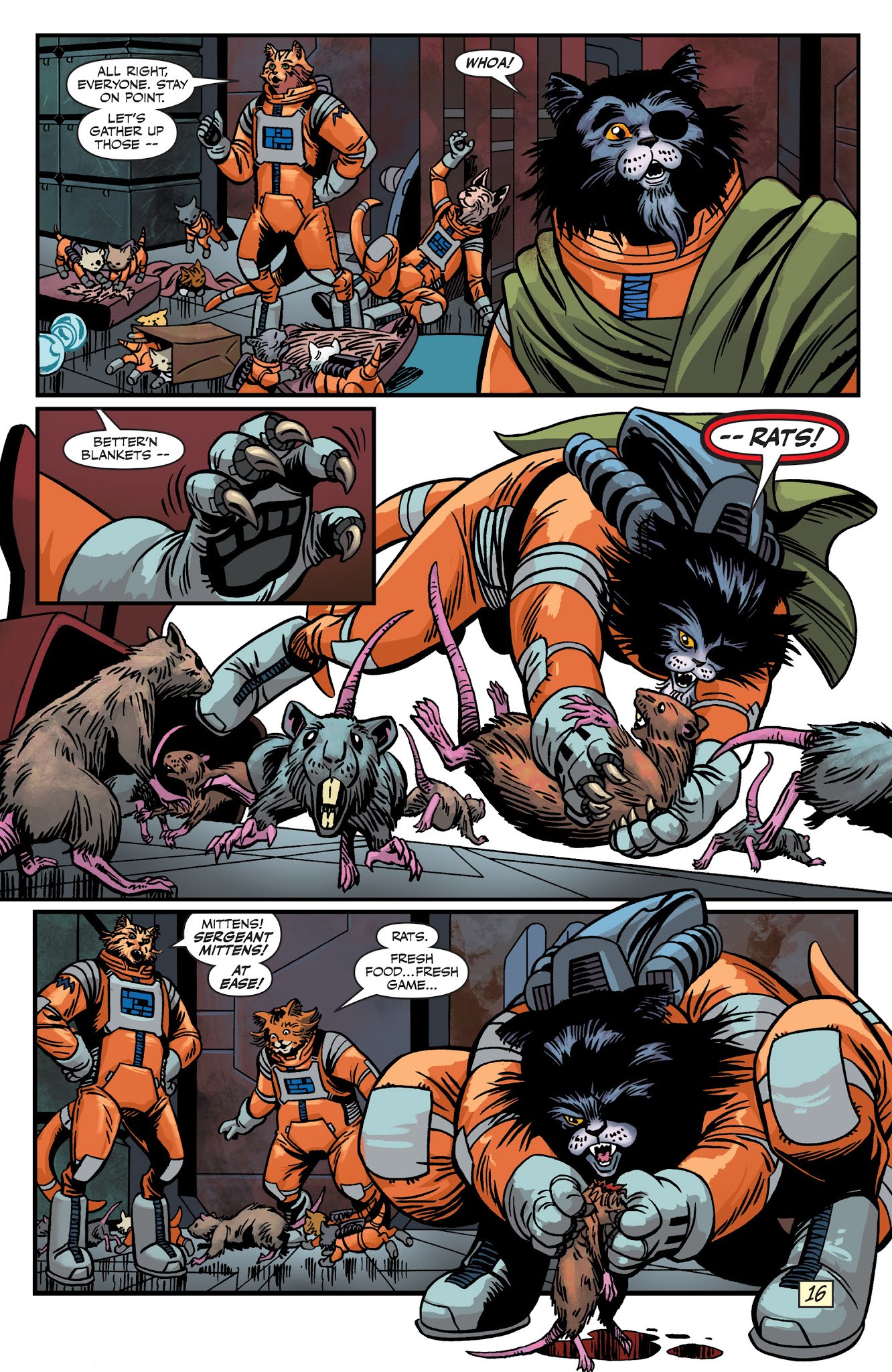 Read online Captain Ginger comic -  Issue #1 - 18