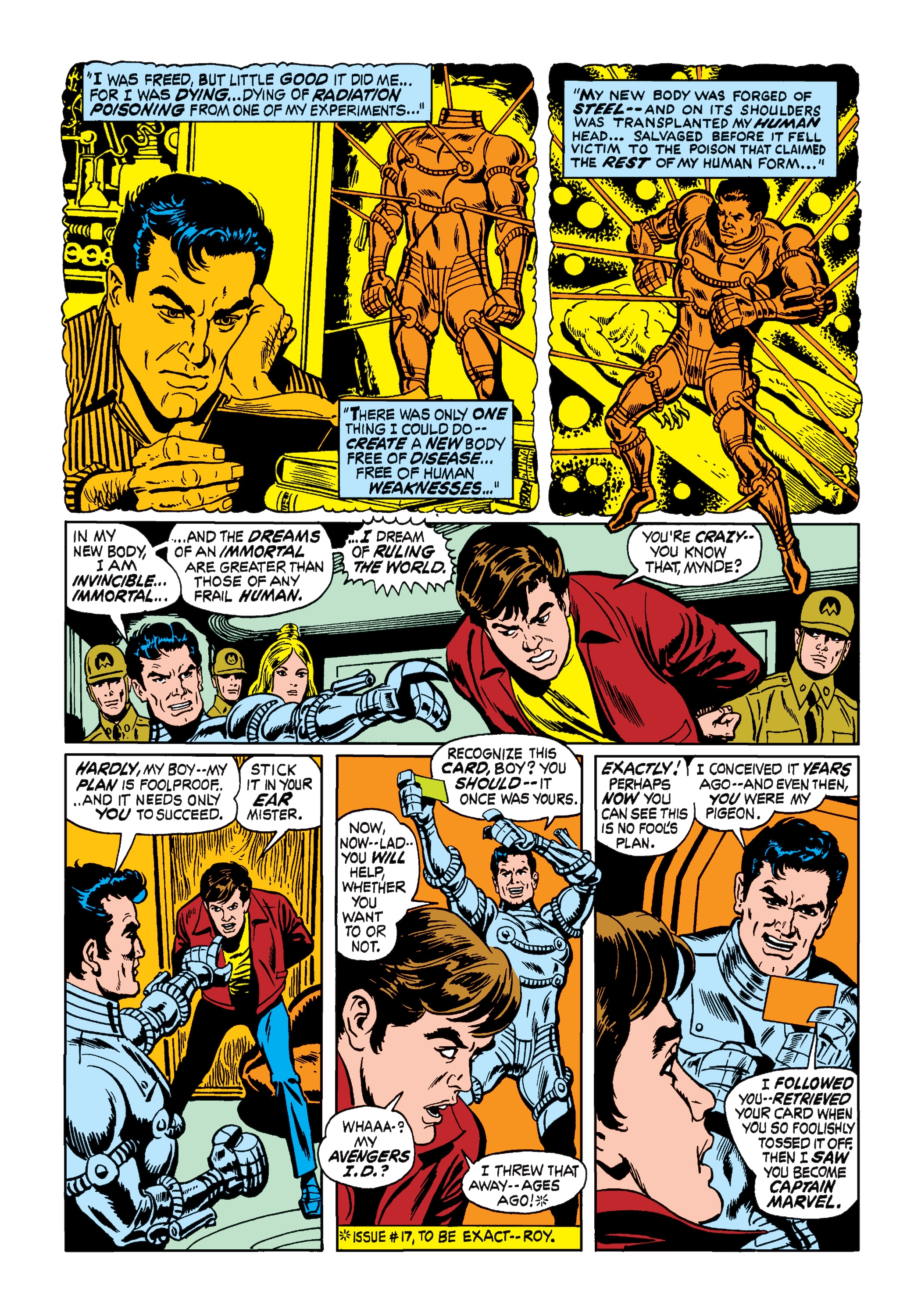 Read online Marvel Masterworks: Captain Marvel comic -  Issue # TPB 3 (Part 1) - 60