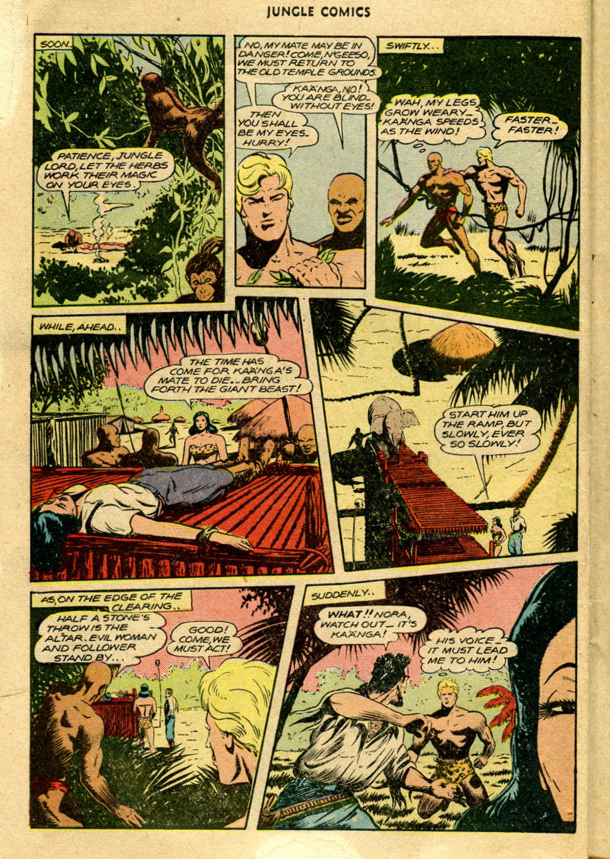 Read online Jungle Comics comic -  Issue #79 - 13