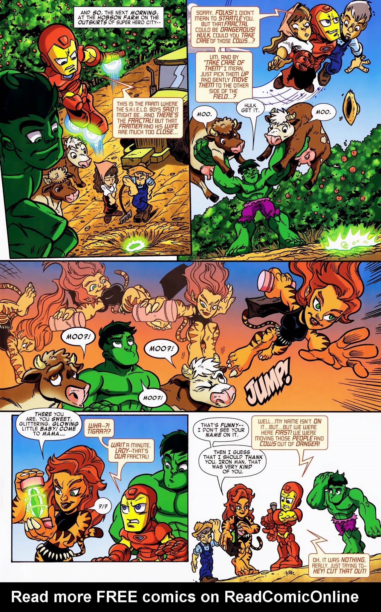 Read online Super Hero Squad comic -  Issue #9 - 9