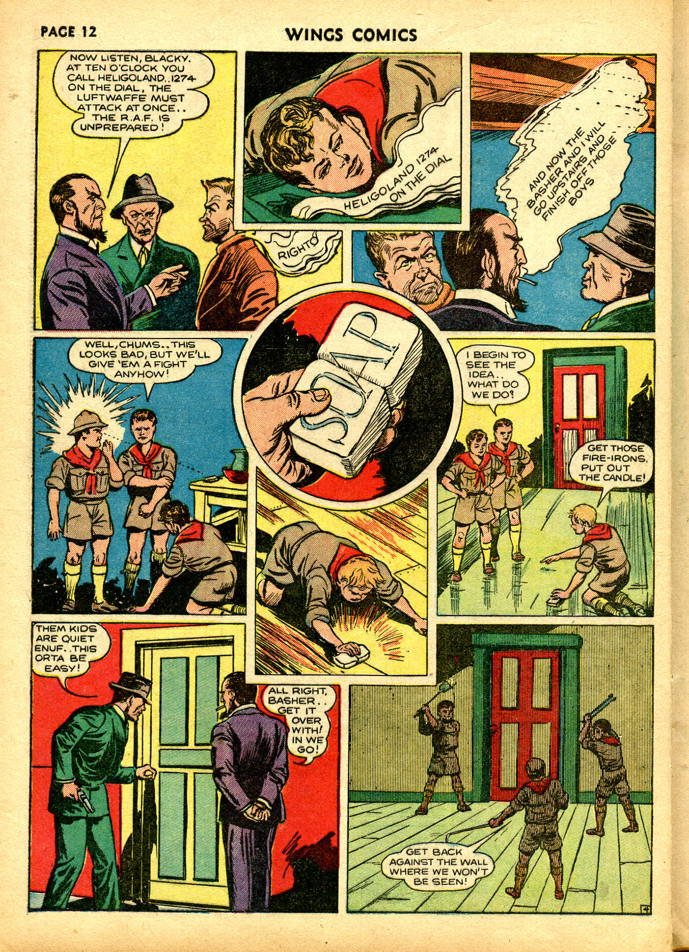Read online Wings Comics comic -  Issue #6 - 14