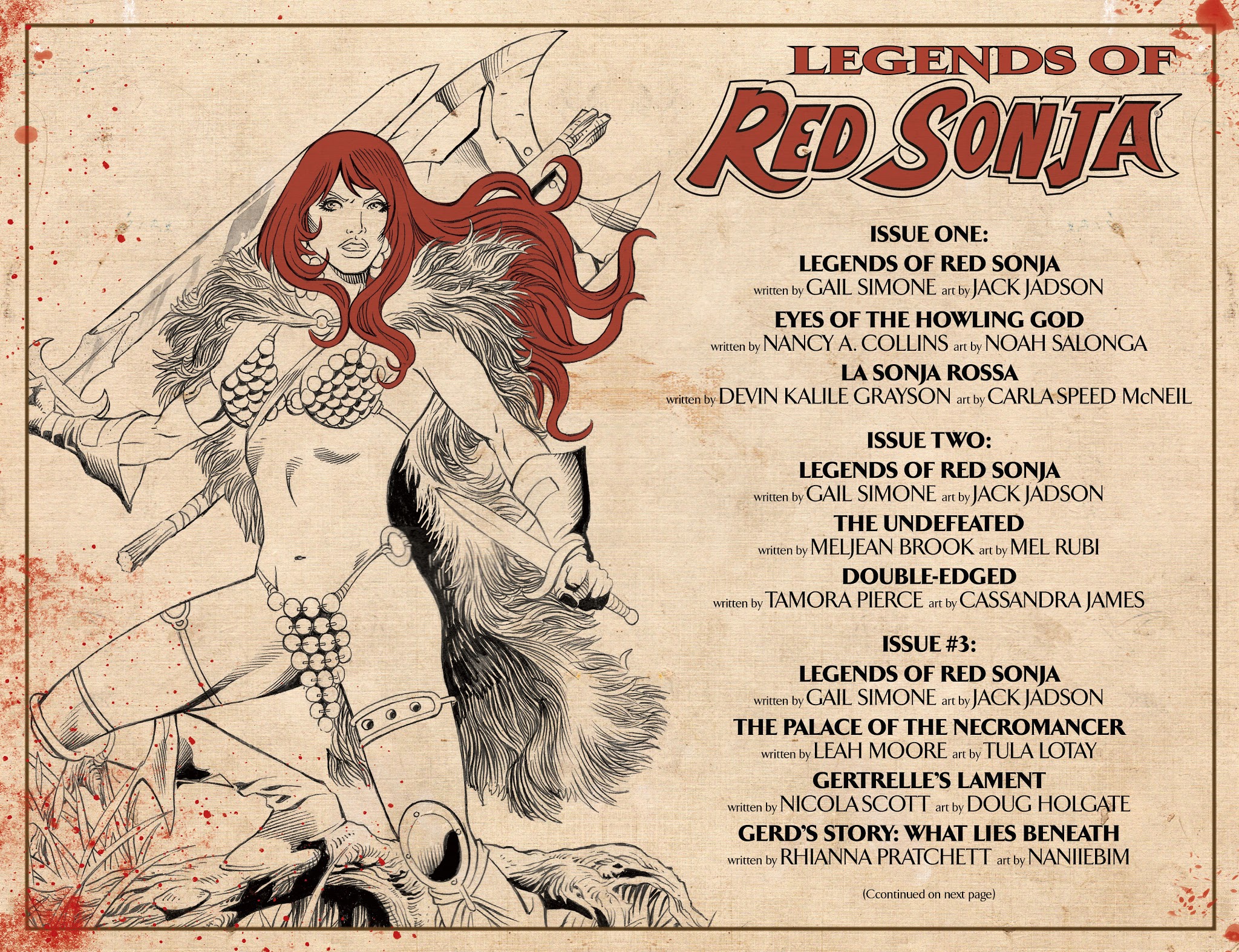 Read online Legends of Red Sonja comic -  Issue # TPB - 3