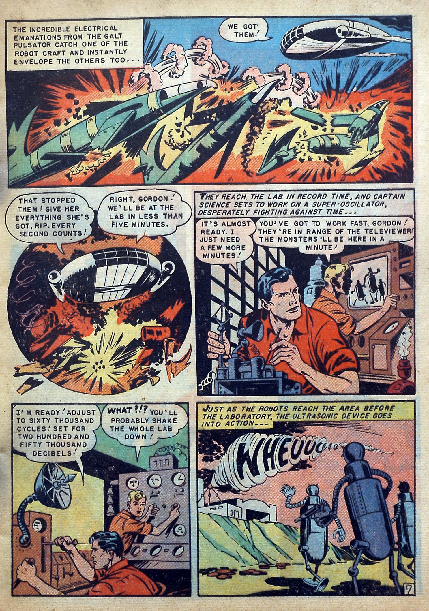 Read online Captain Science comic -  Issue #3 - 9