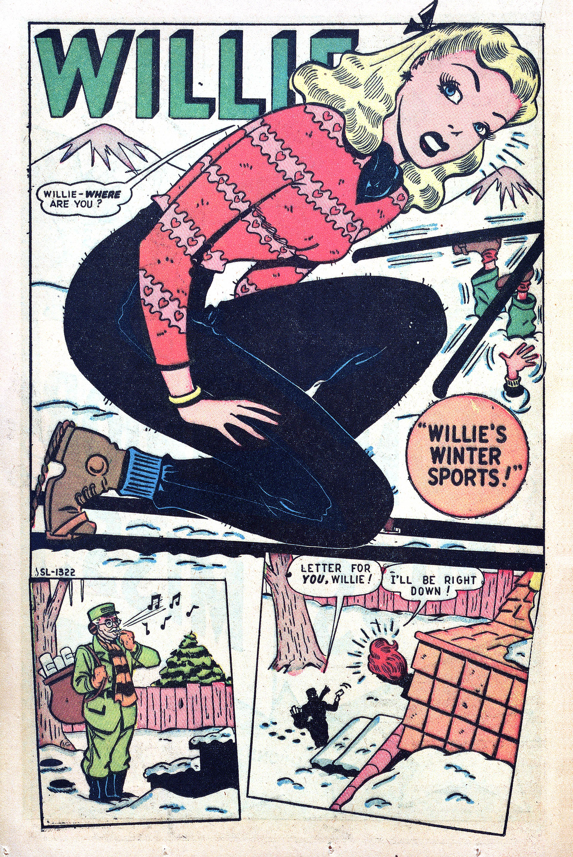Read online Willie Comics (1946) comic -  Issue #9 - 18