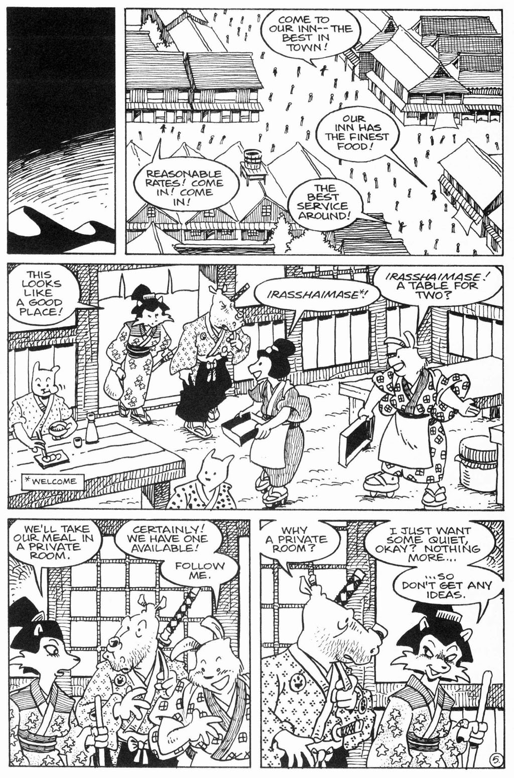 Read online Usagi Yojimbo (1996) comic -  Issue #52 - 7