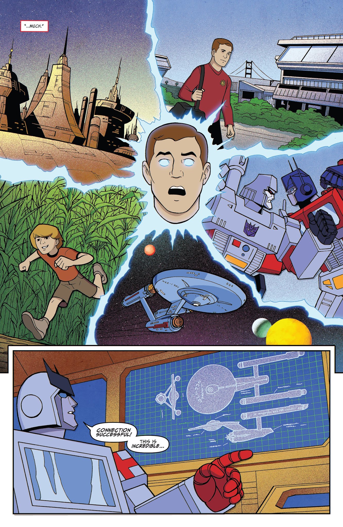 Read online Star Trek vs. Transformers comic -  Issue #3 - 7