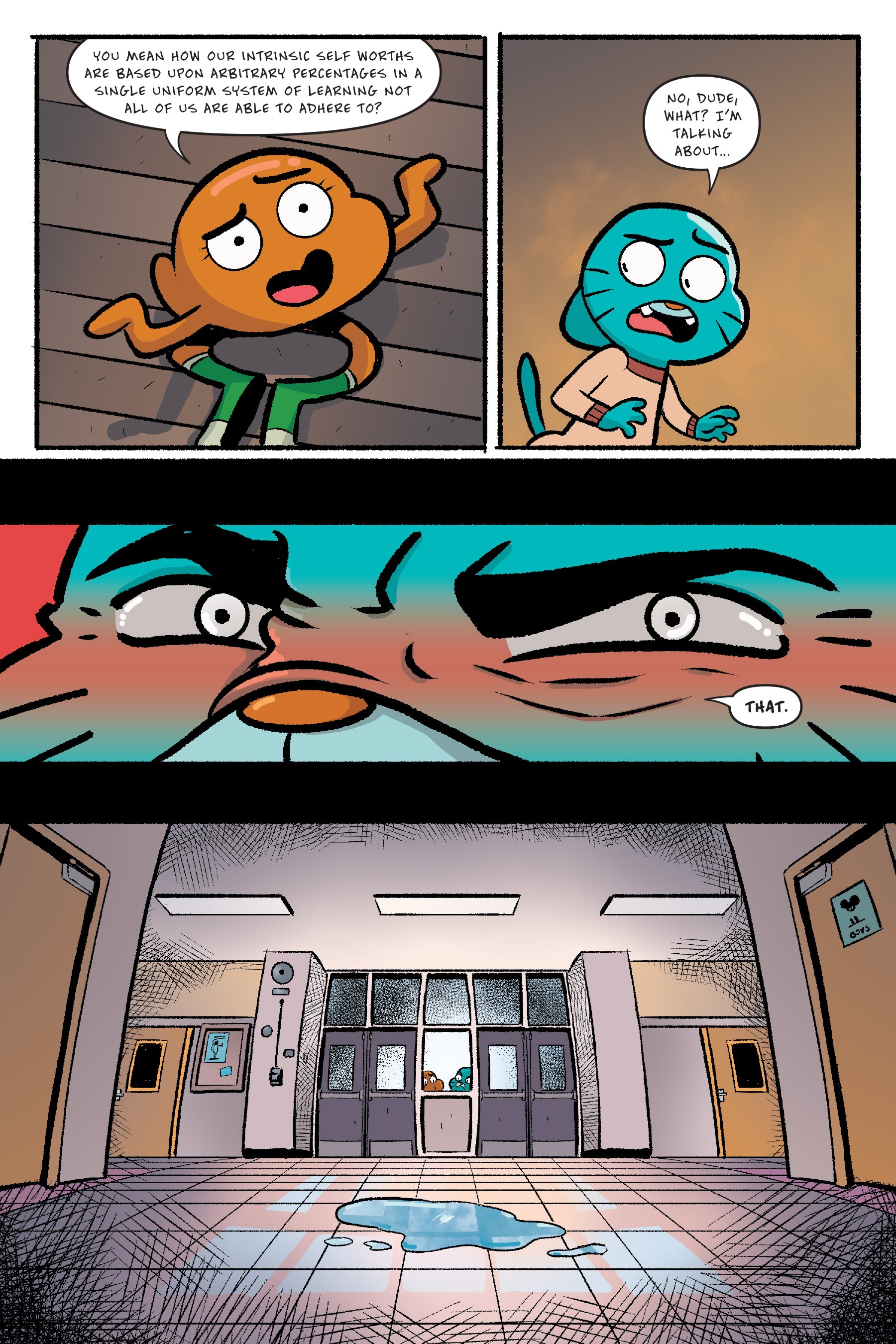 Read online The Amazing World of Gumball: The Storm comic -  Issue # TPB - 70