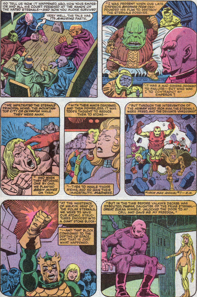 Read online Eternals (1985) comic -  Issue #2 - 4