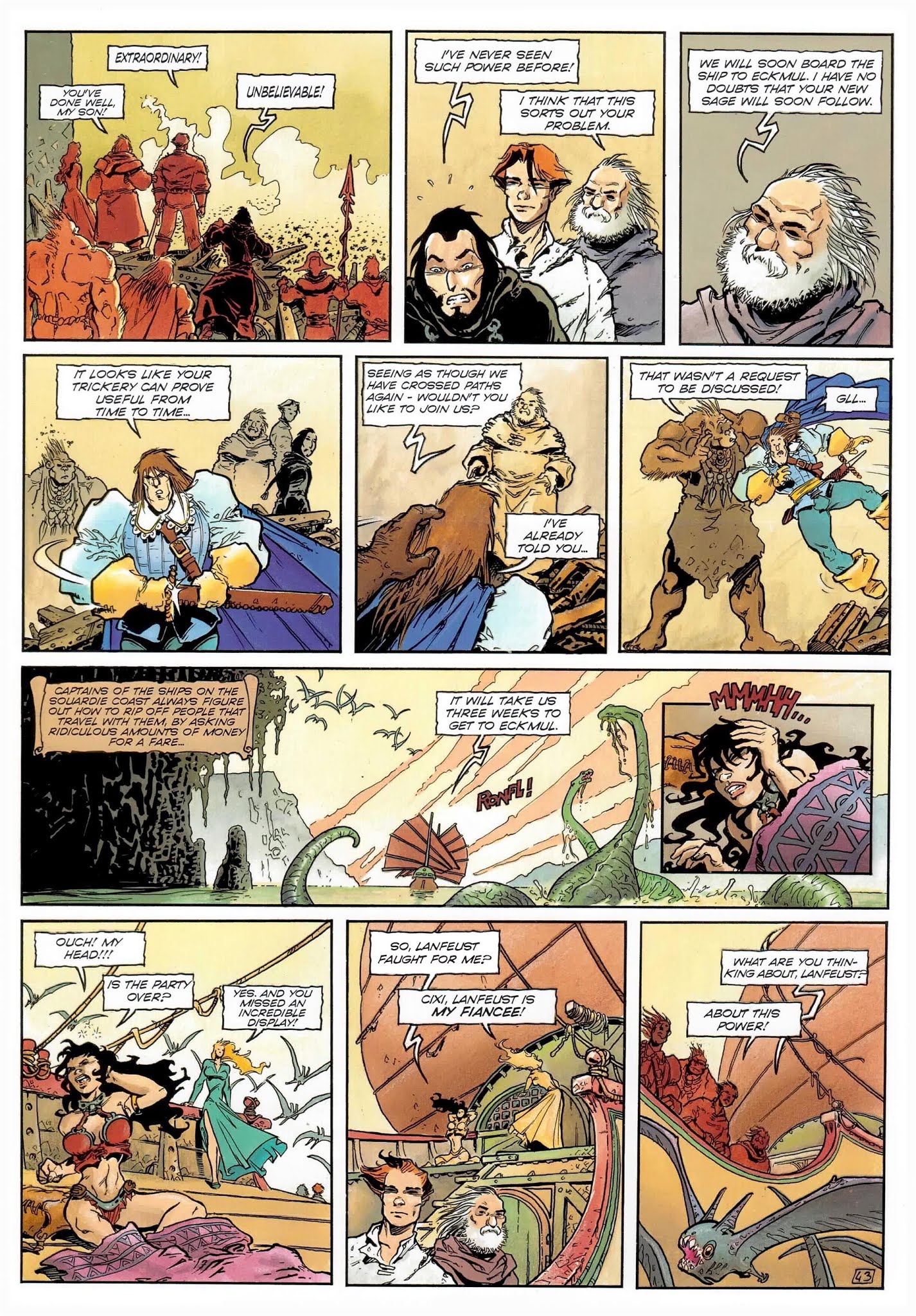 Read online Lanfeust of Troy comic -  Issue #1 - 46