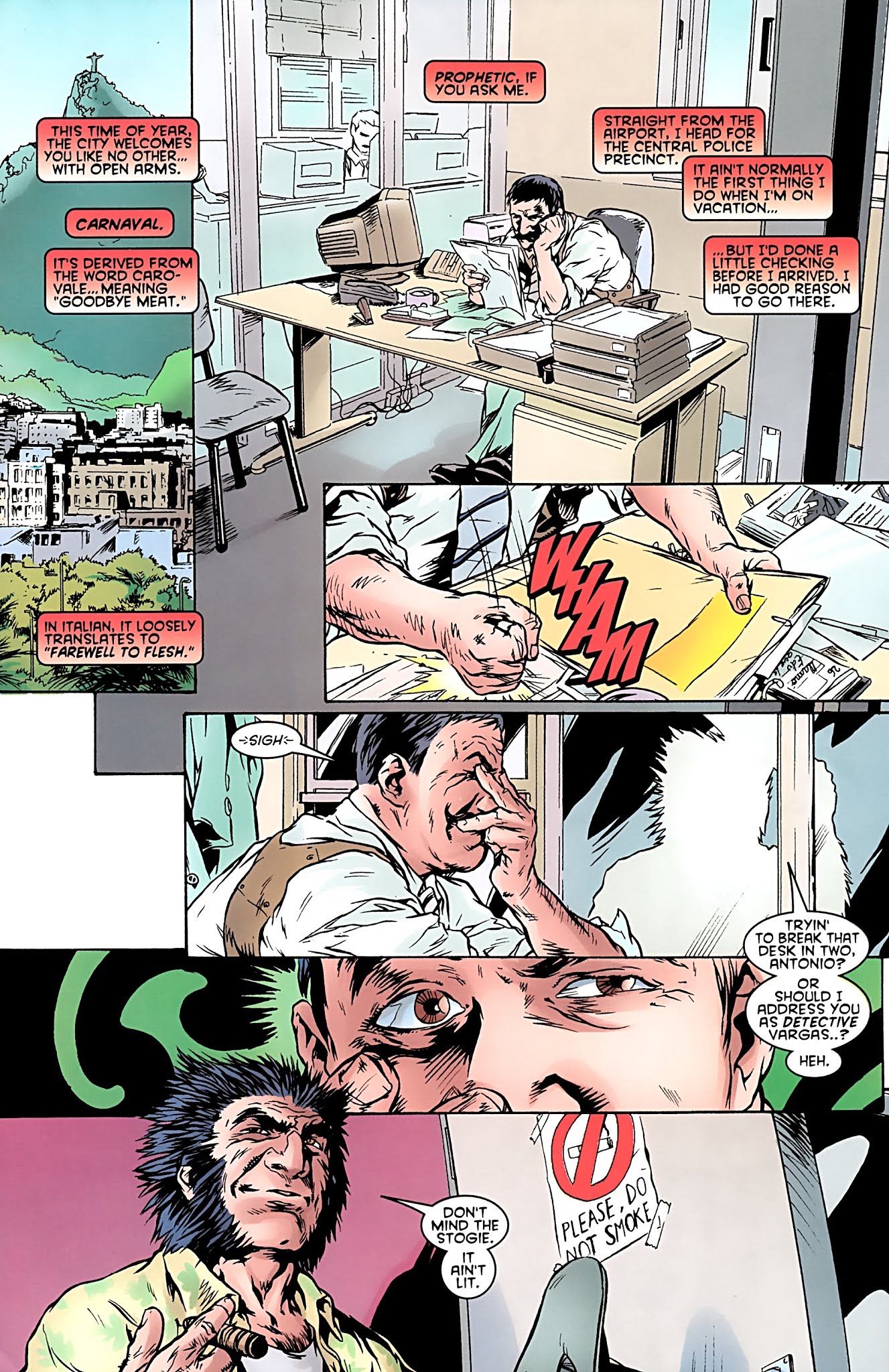 Read online Wolverine: Black Rio comic -  Issue # Full - 5