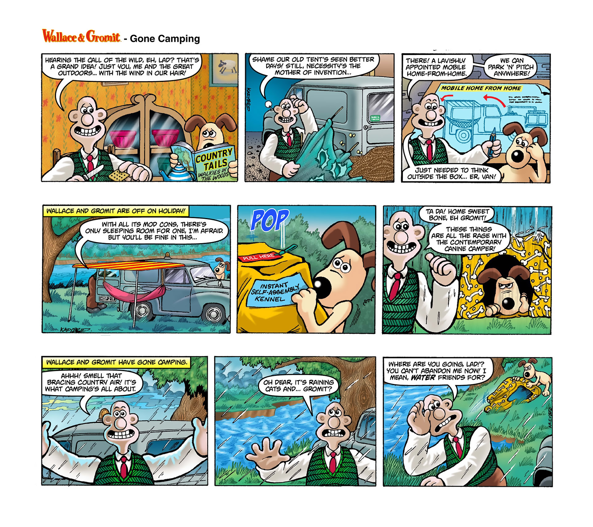 Read online Wallace & Gromit Dailies comic -  Issue #3 - 14