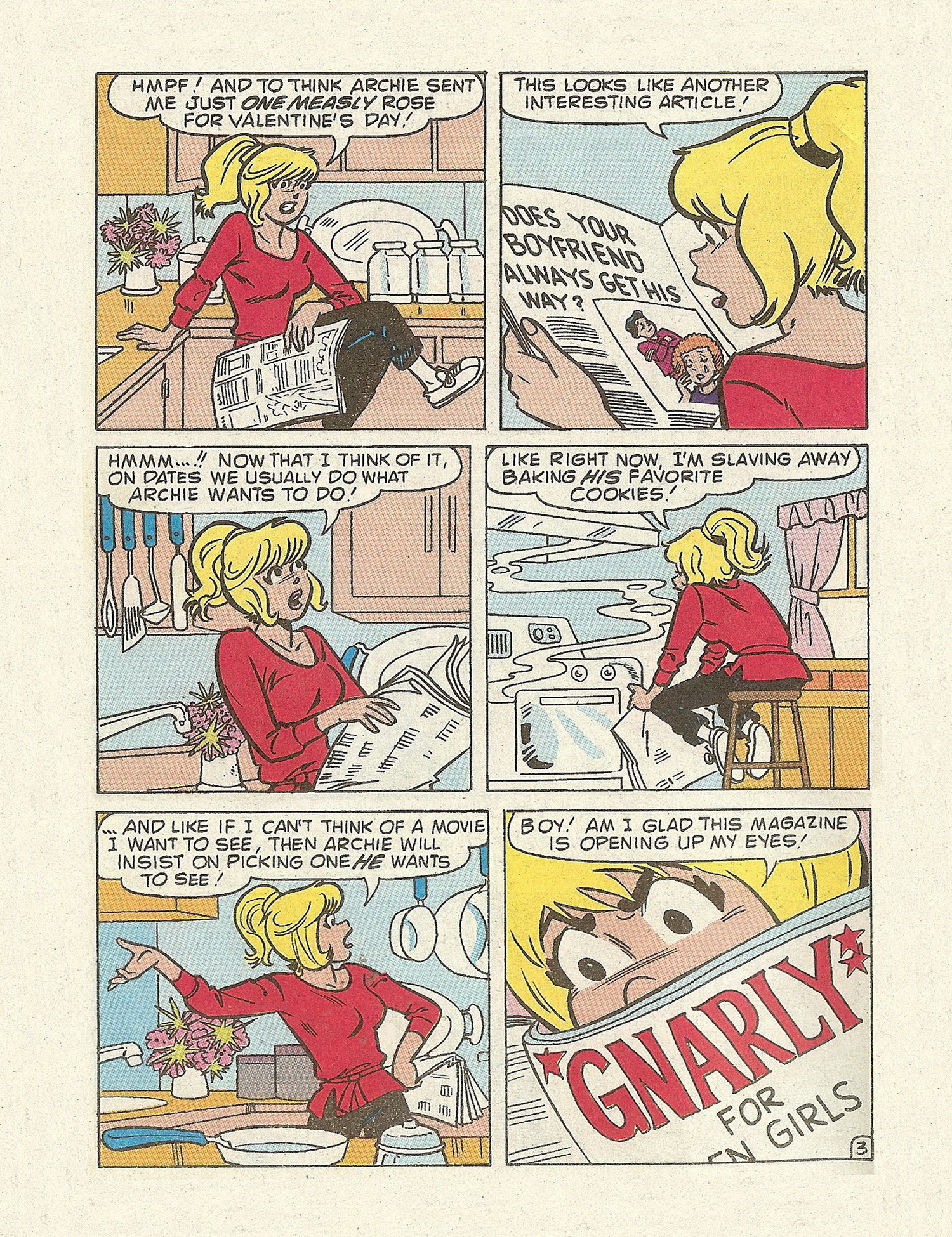 Read online Betty and Veronica Digest Magazine comic -  Issue #72 - 54