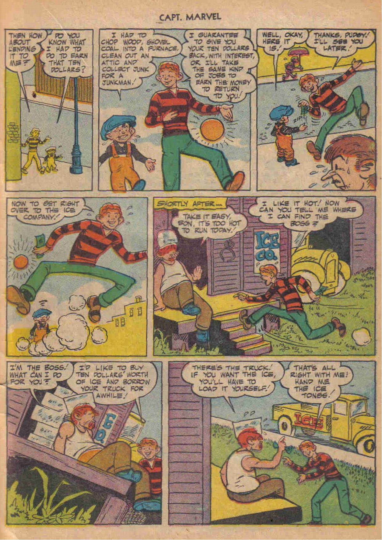 Read online Captain Marvel Adventures comic -  Issue #123 - 16