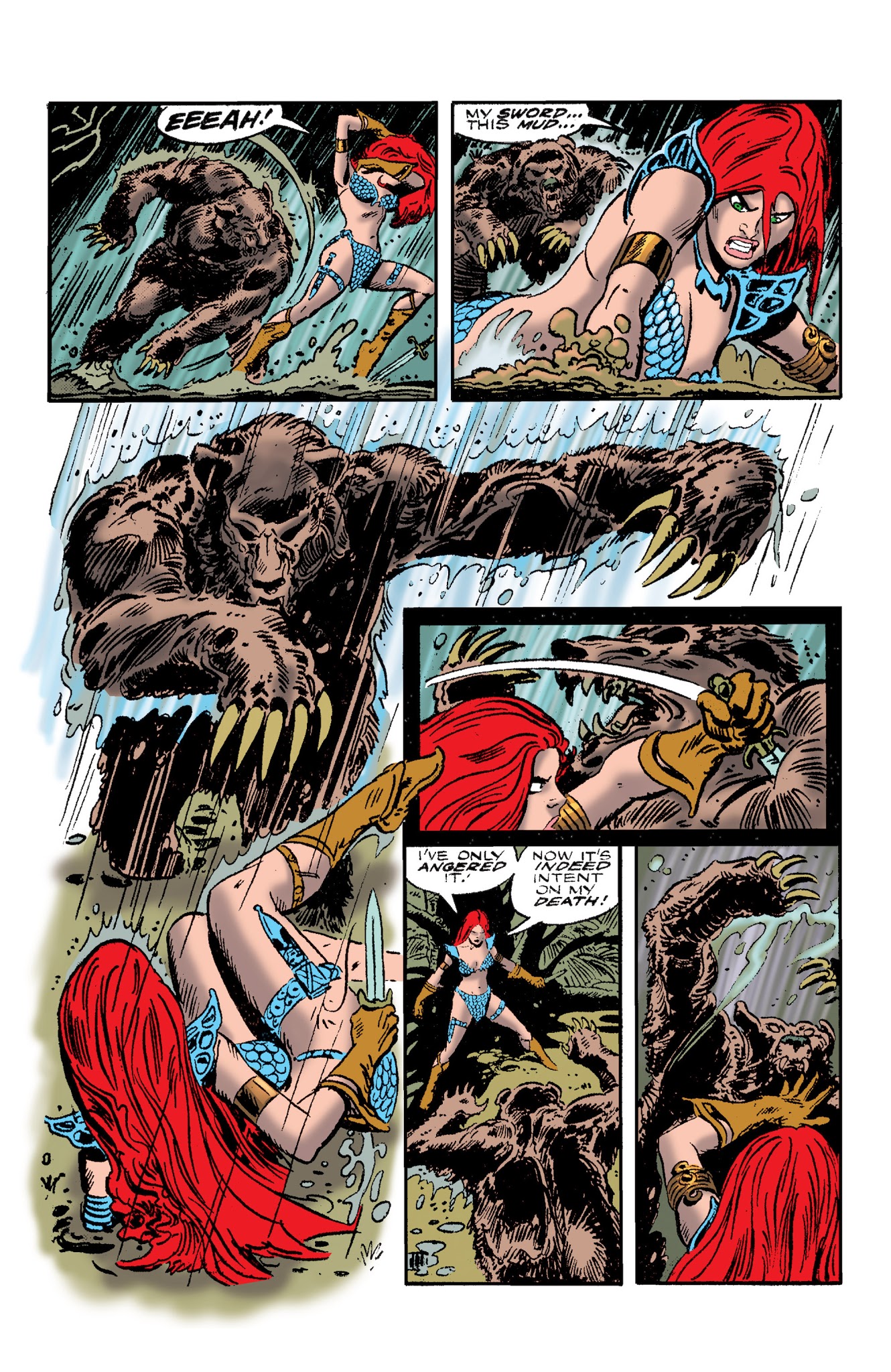 Read online The Adventures of Red Sonja comic -  Issue # TPB 1 - 90