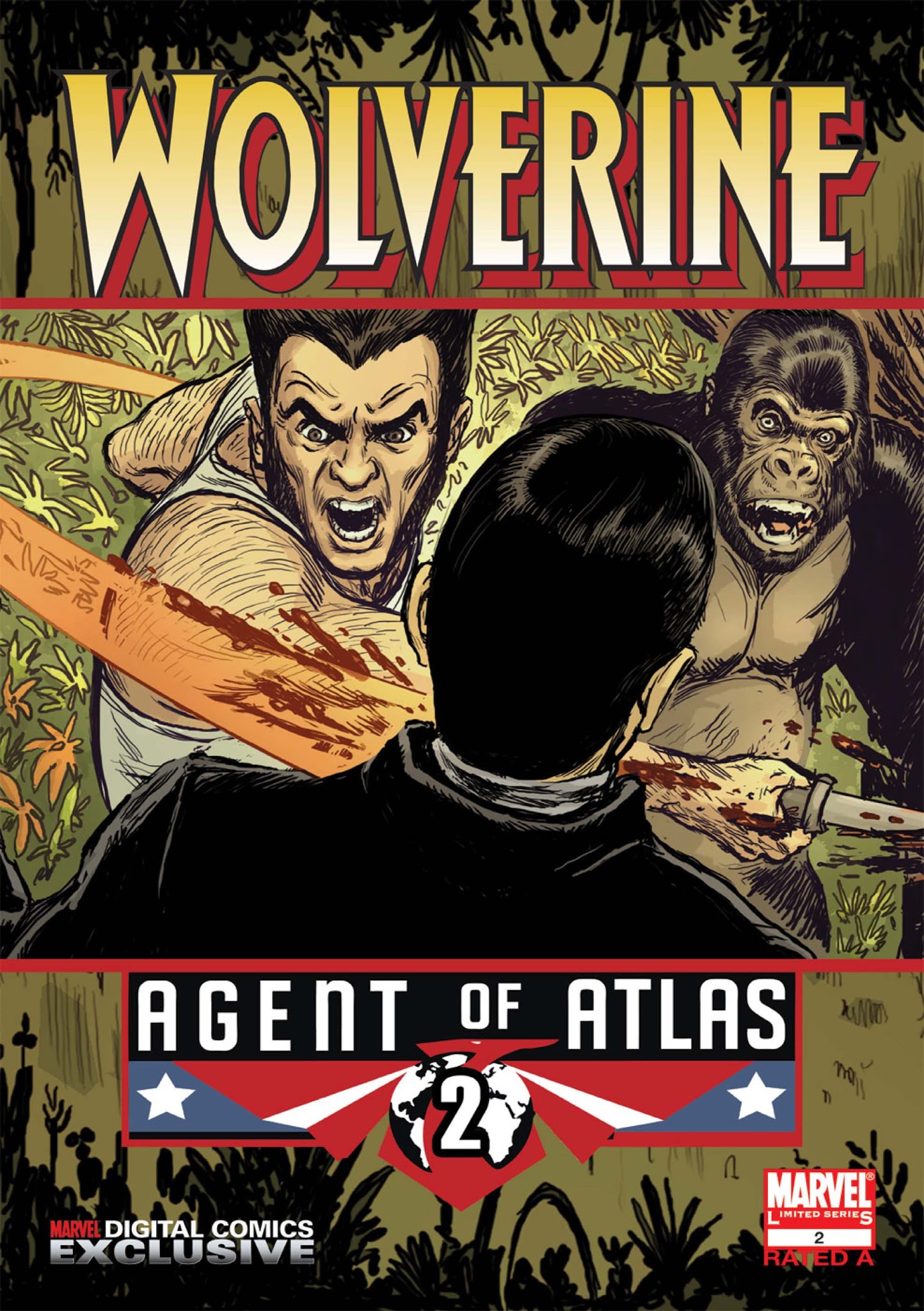 Read online Wolverine: Agent of Atlas comic -  Issue #2 - 1