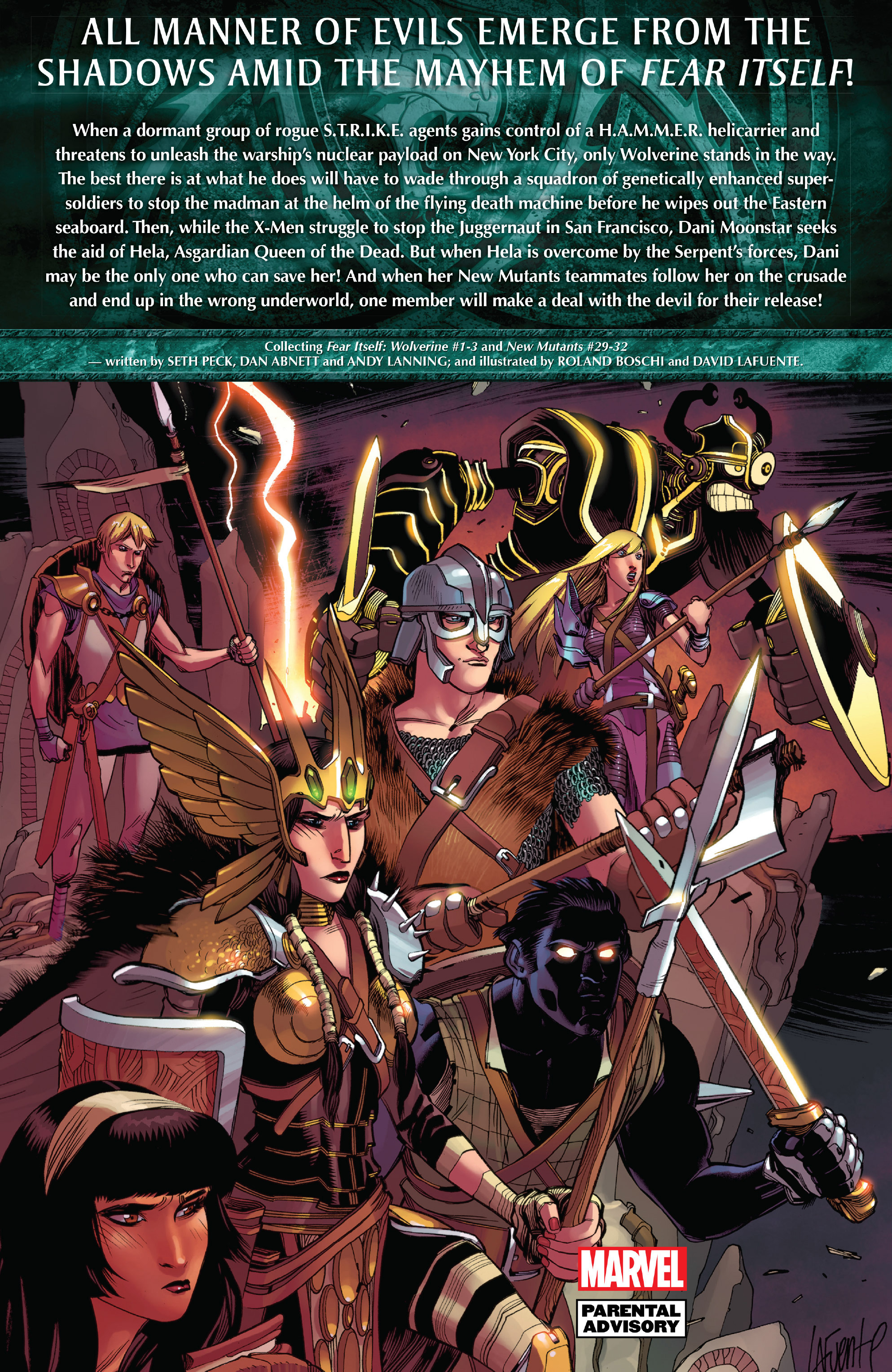 Read online Fear Itself: Wolverine/New Mutants comic -  Issue # TPB - 155