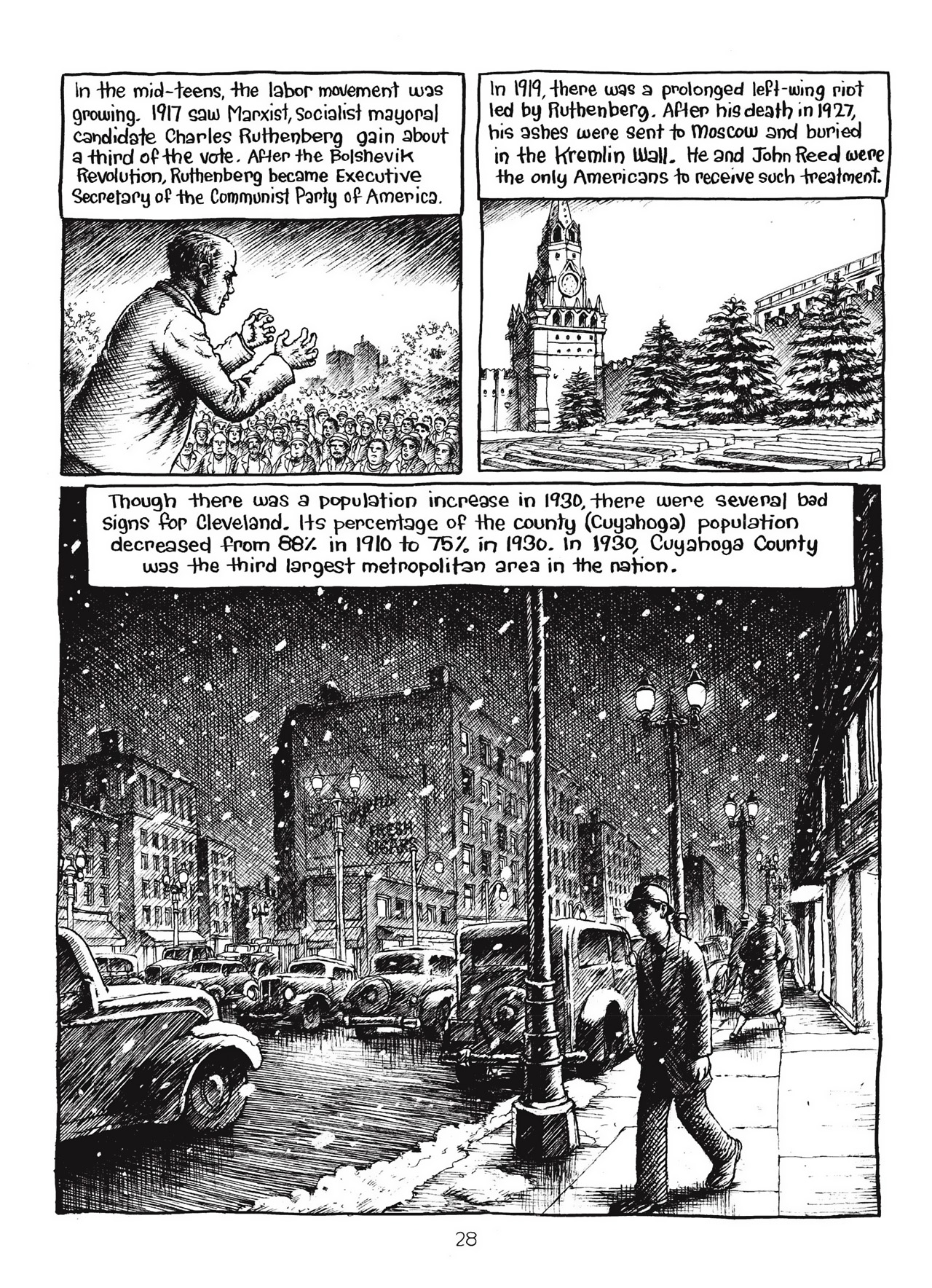 Read online Harvey Pekar's Cleveland comic -  Issue # TPB - 29
