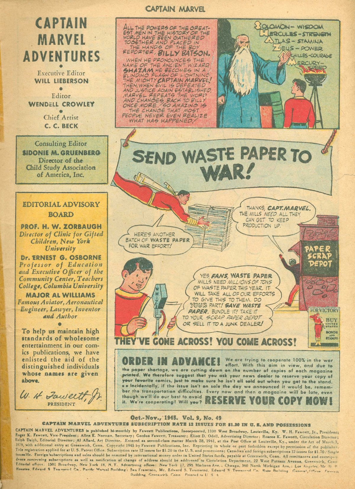 Read online Captain Marvel Adventures comic -  Issue #49 - 3