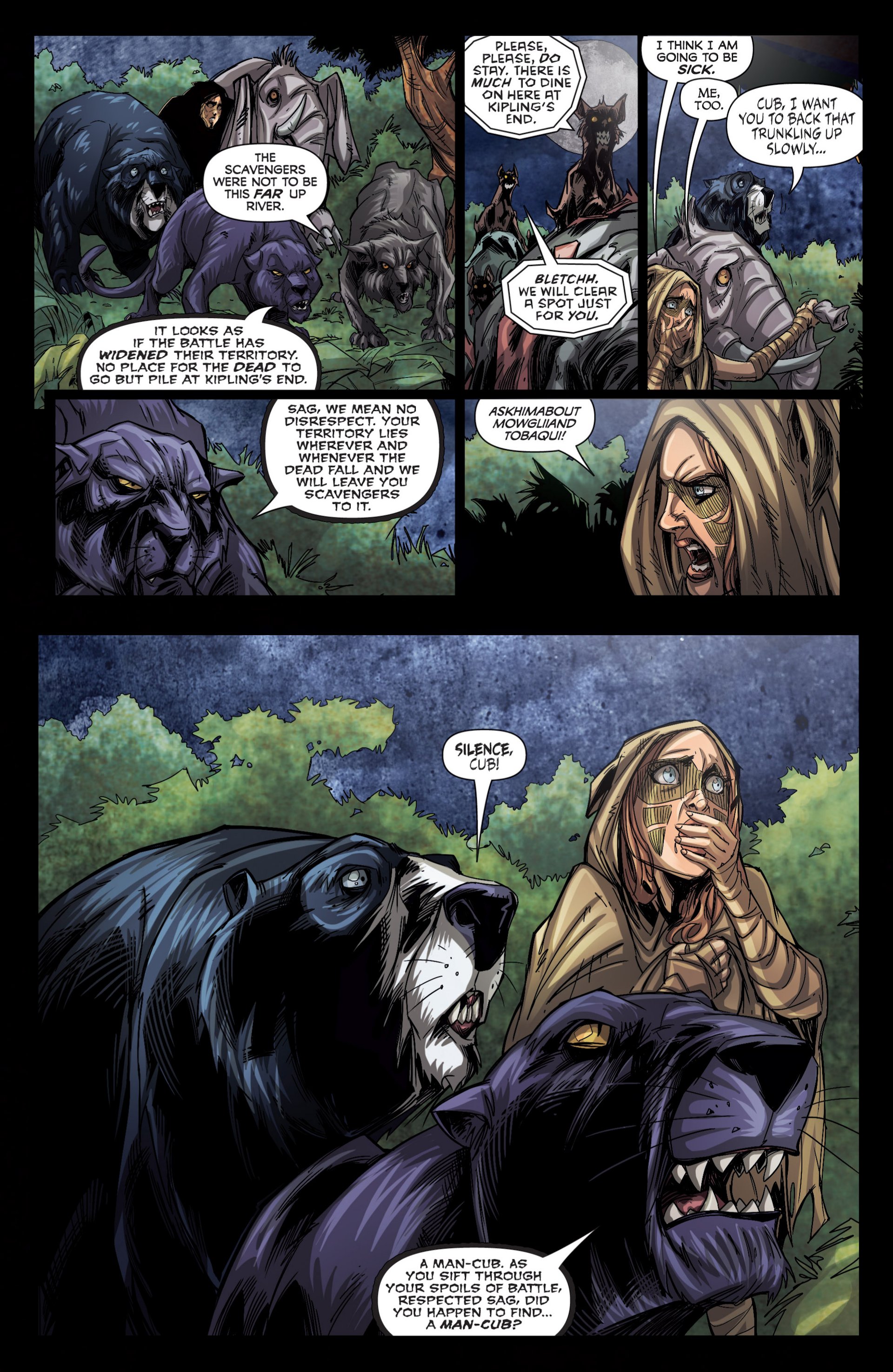 Read online Grimm Fairy Tales presents The Jungle Book: Last of the Species comic -  Issue #4 - 10