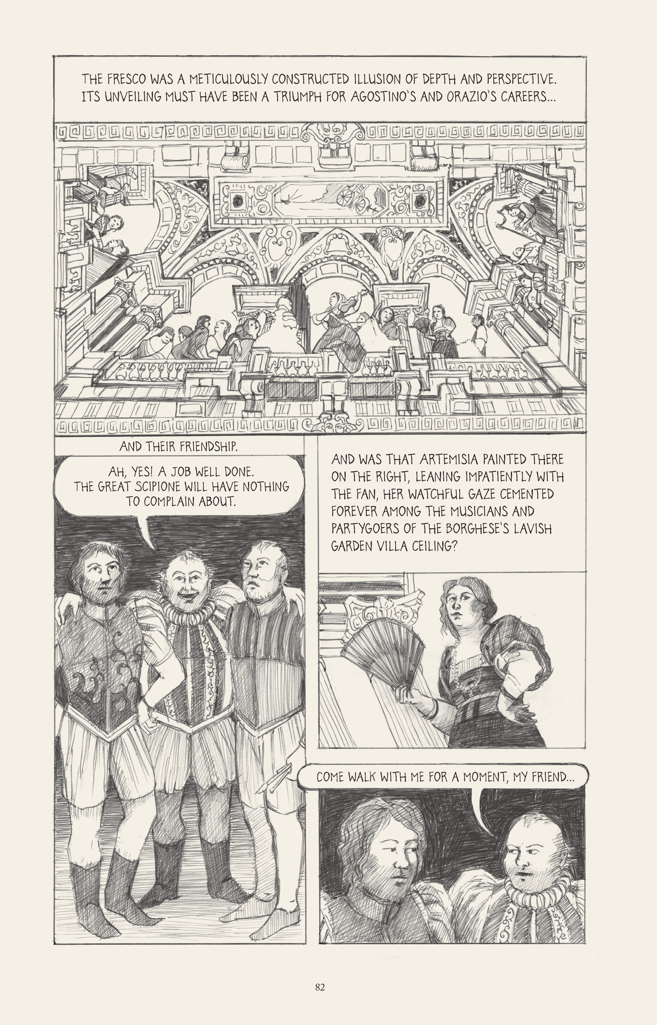 Read online I Know What I Am: The Life and Times of Artemisia Gentileschi comic -  Issue # TPB (Part 1) - 90