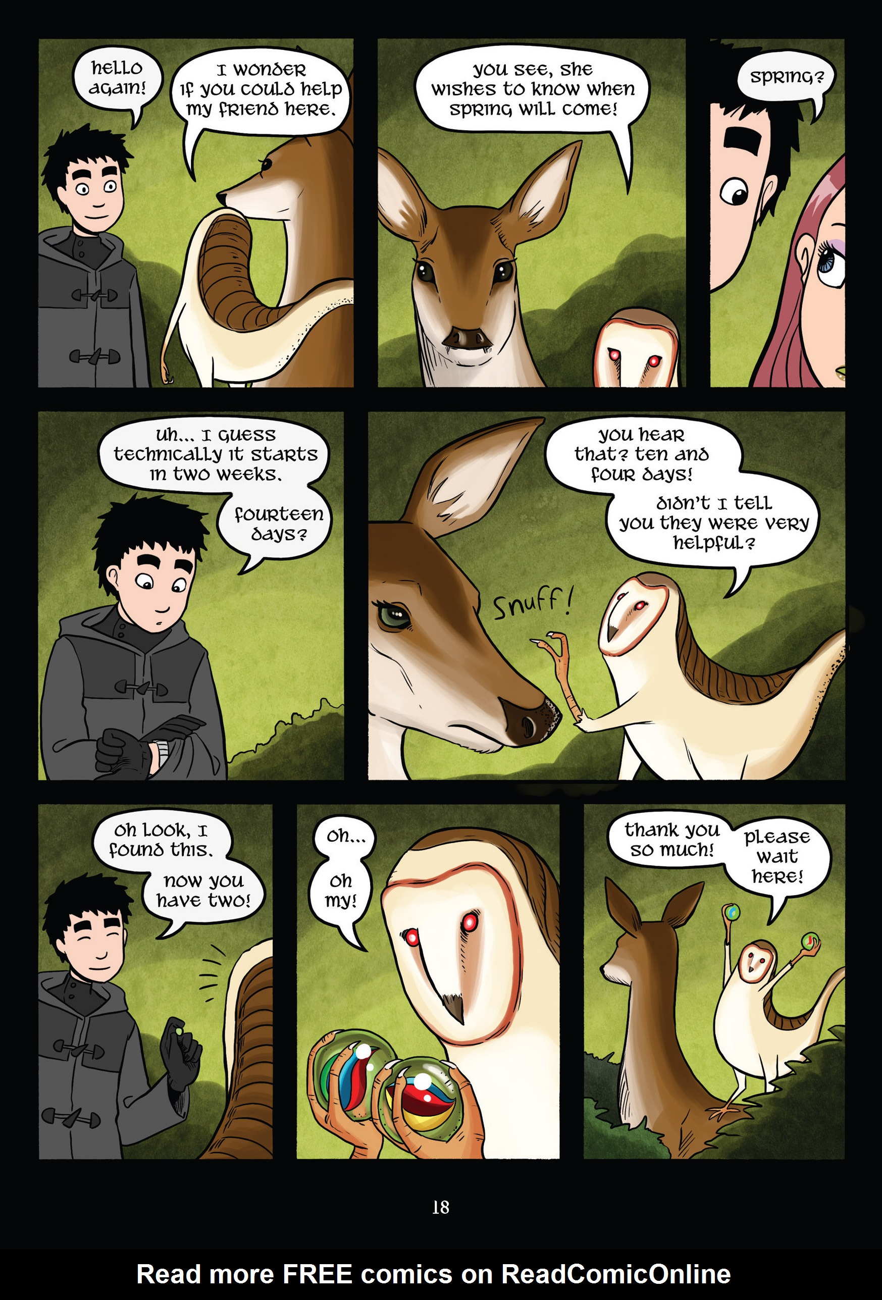 Read online Gunnerkrigg Court comic -  Issue # TPB 5 (Part 1) - 18