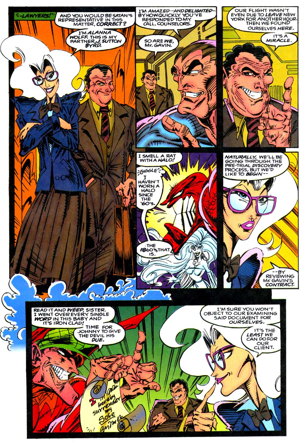 Read online Satan's Six comic -  Issue #4 - 21