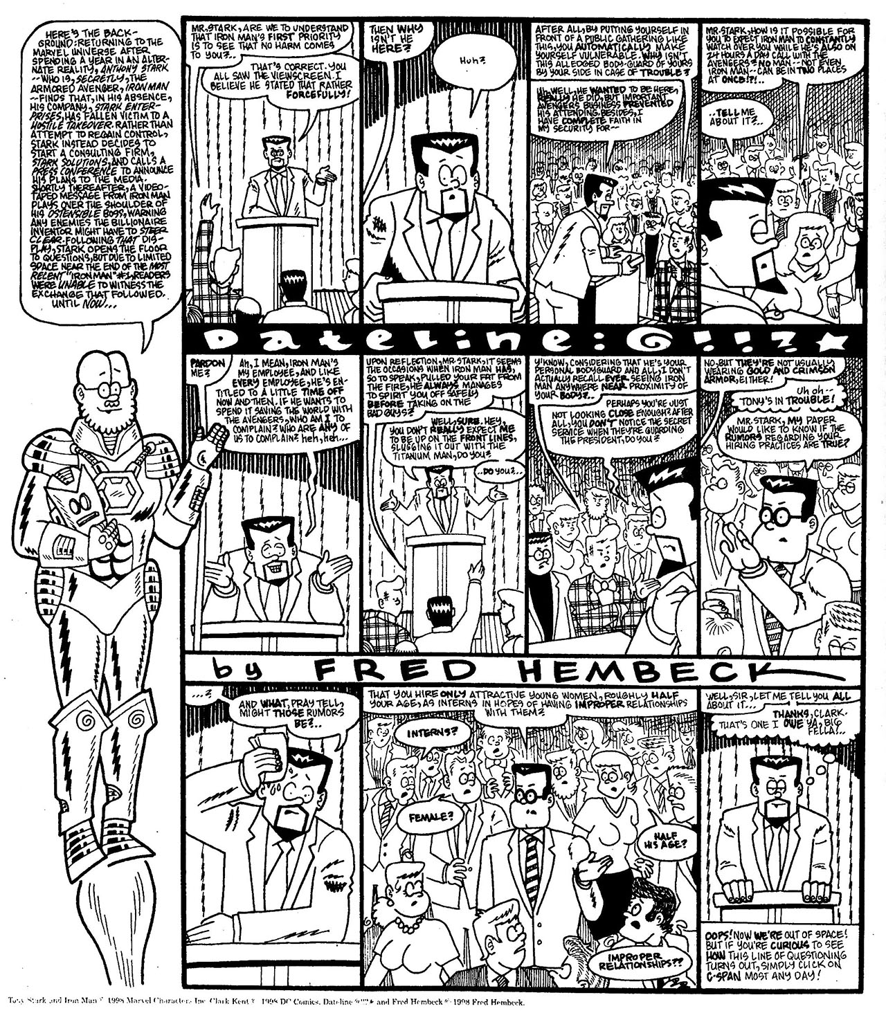 Read online The Nearly Complete Essential Hembeck Archives Omnibus comic -  Issue # TPB (Part 7) - 59