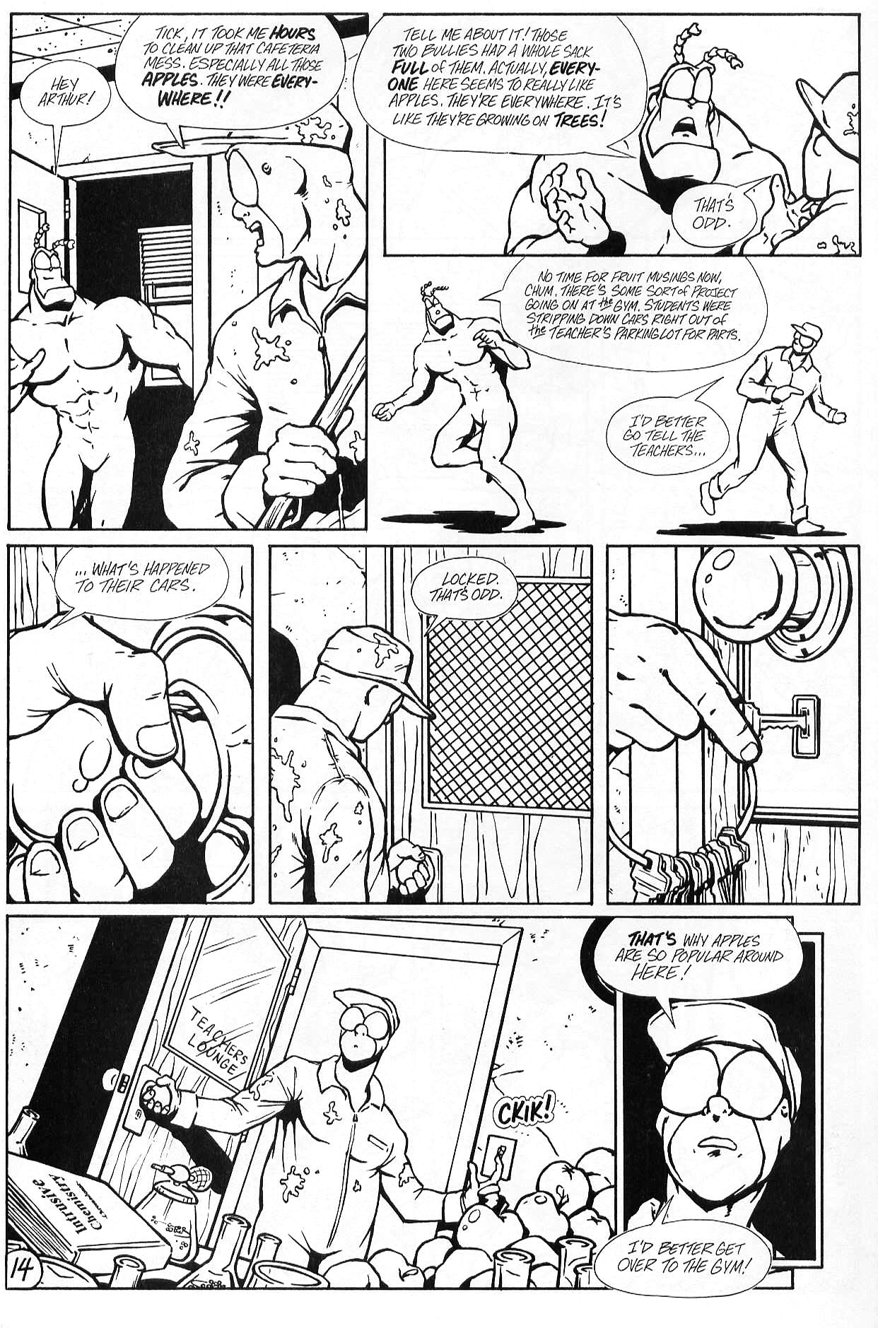 Read online Tick's Big Back To School Special comic -  Issue # Full - 15