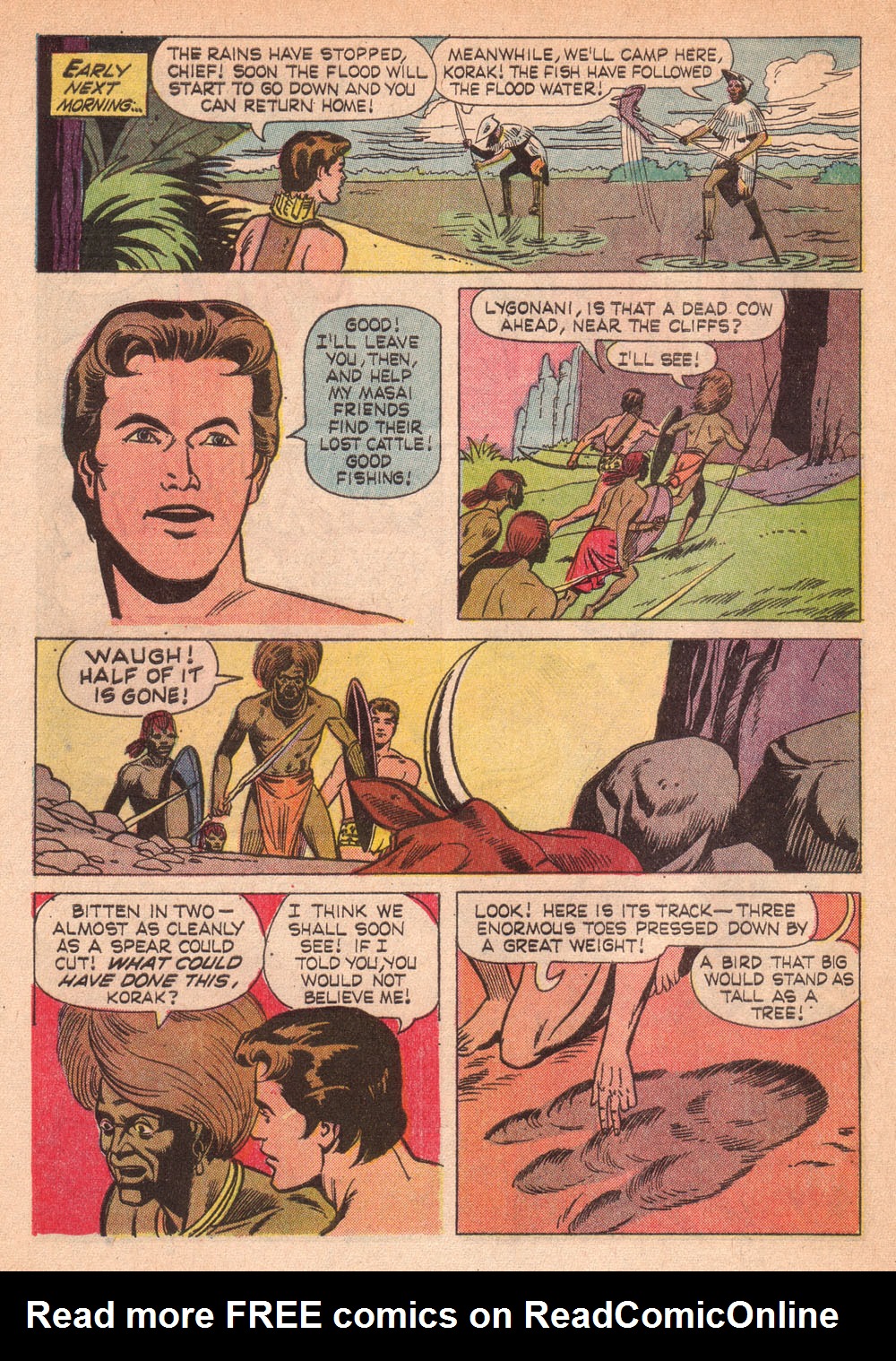 Read online Korak, Son of Tarzan (1964) comic -  Issue #11 - 8