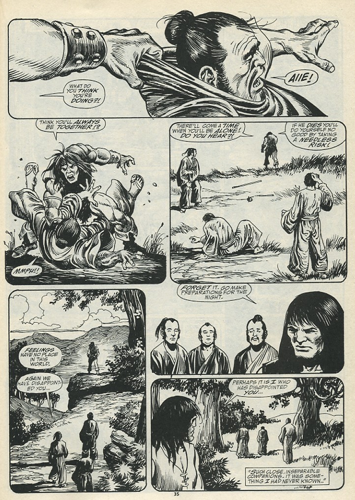Read online The Savage Sword Of Conan comic -  Issue #184 - 37