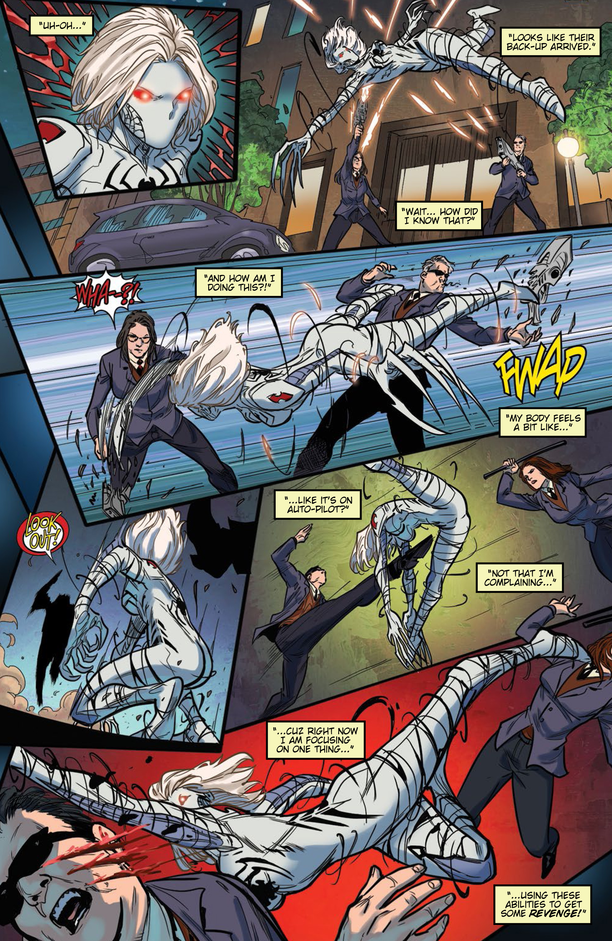 Read online White Widow comic -  Issue #1 - 28