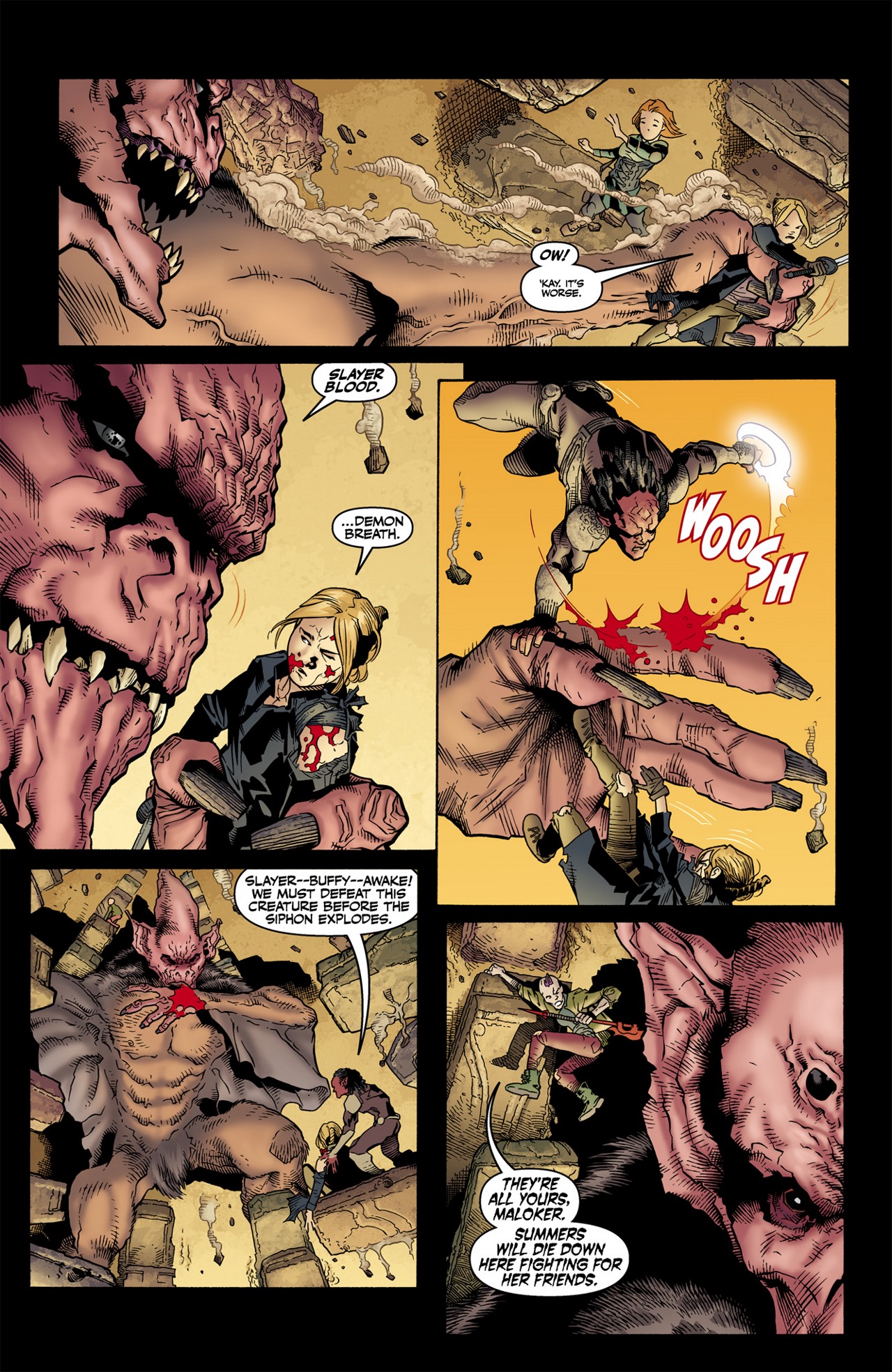 Read online Buffy the Vampire Slayer Season Nine comic -  Issue #25 - 6