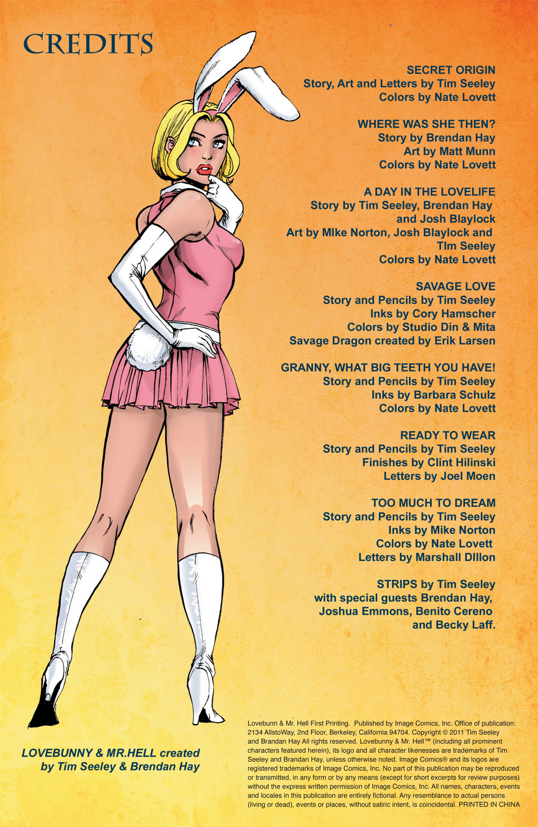 Read online Lovebunny & Mr. Hell comic -  Issue # TPB - 3