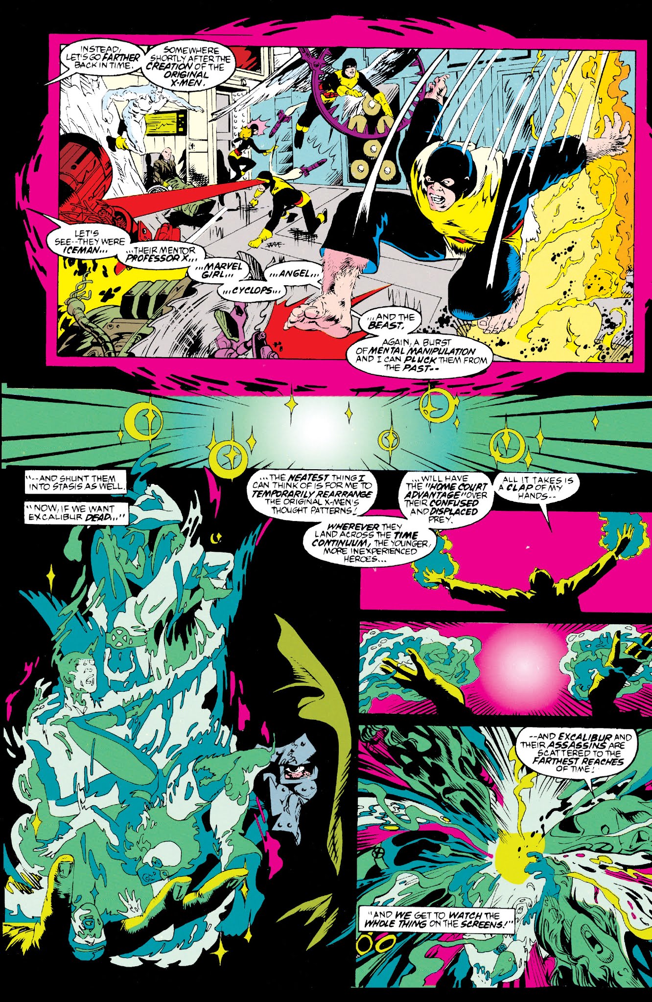 Read online Excalibur Visionaries: Alan Davis comic -  Issue # TPB 2 (Part 2) - 1